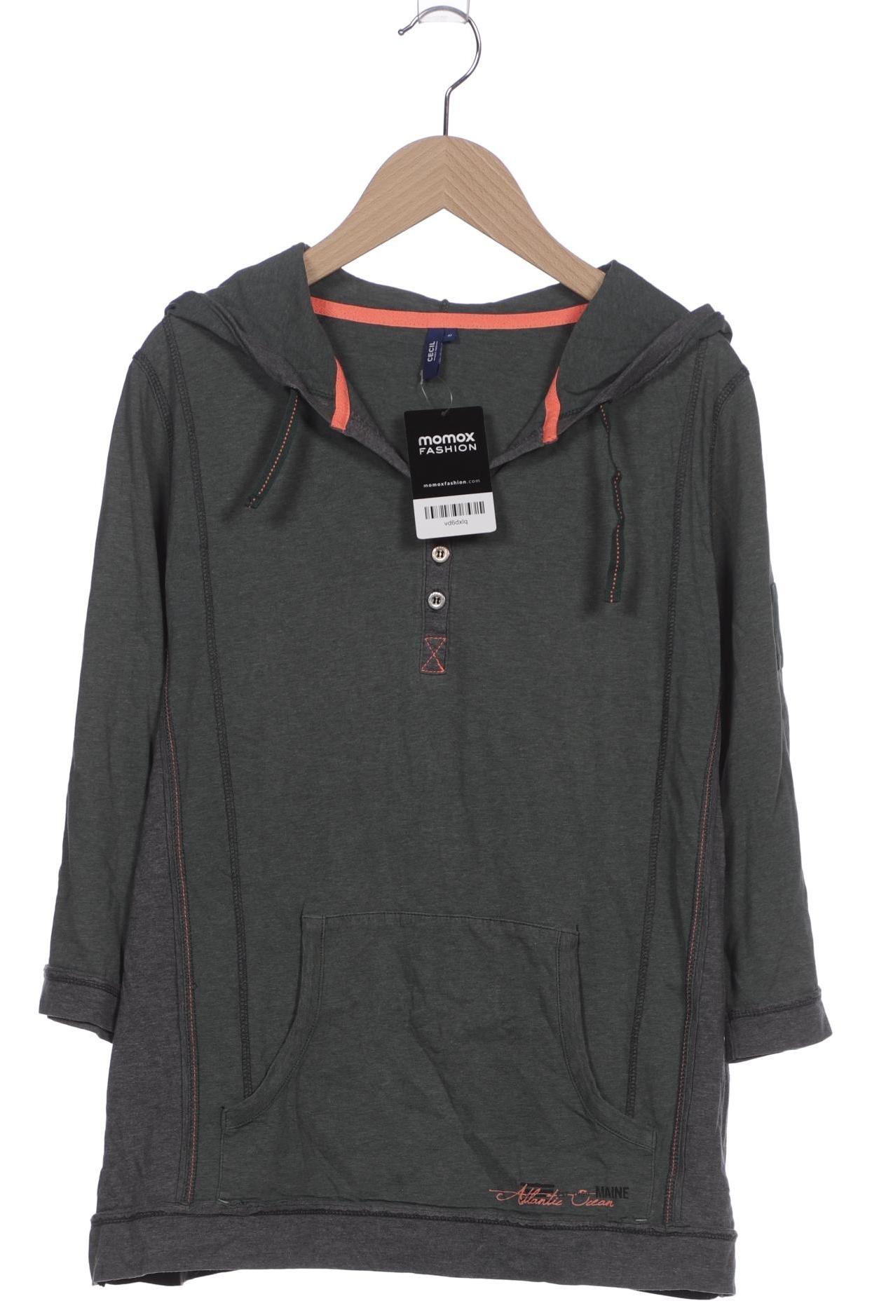 

Cecil Damen Kapuzenpullover, grün, Gr. 38