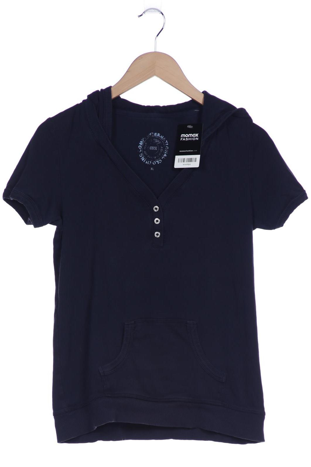

CECIL Damen Kapuzenpullover, marineblau