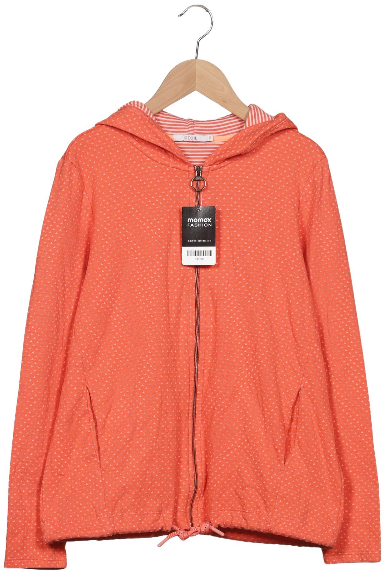 

Cecil Damen Kapuzenpullover, orange, Gr. 36