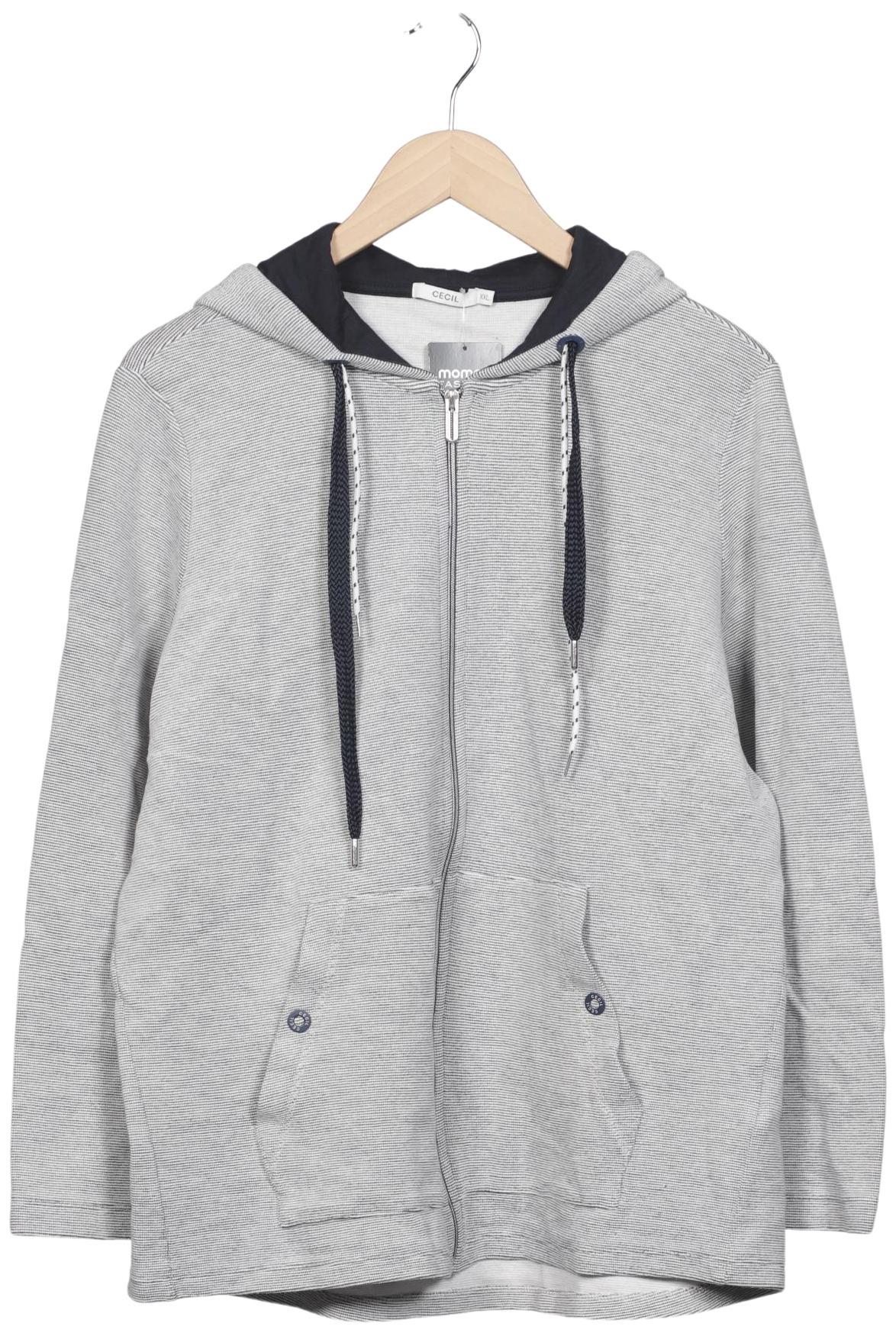 

Cecil Damen Kapuzenpullover, grau, Gr. 46