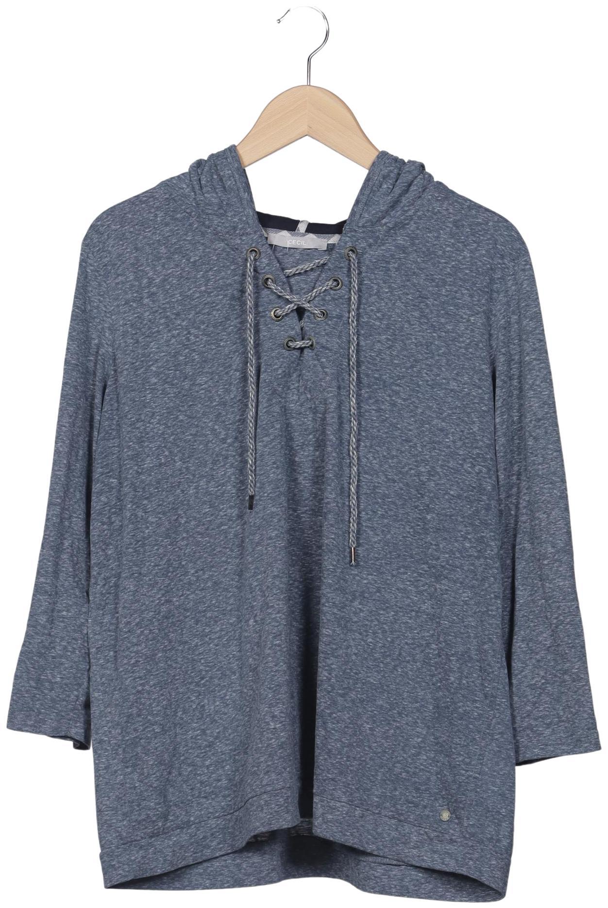 

Cecil Damen Kapuzenpullover, blau, Gr. 46