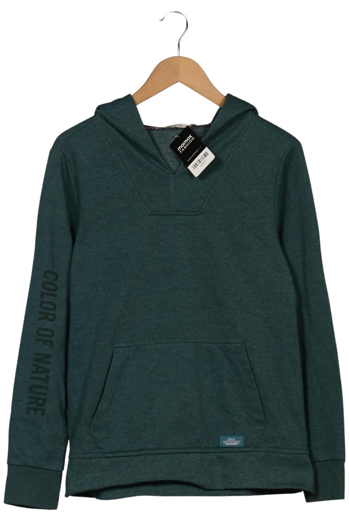 

Cecil Damen Kapuzenpullover, grün, Gr. 38
