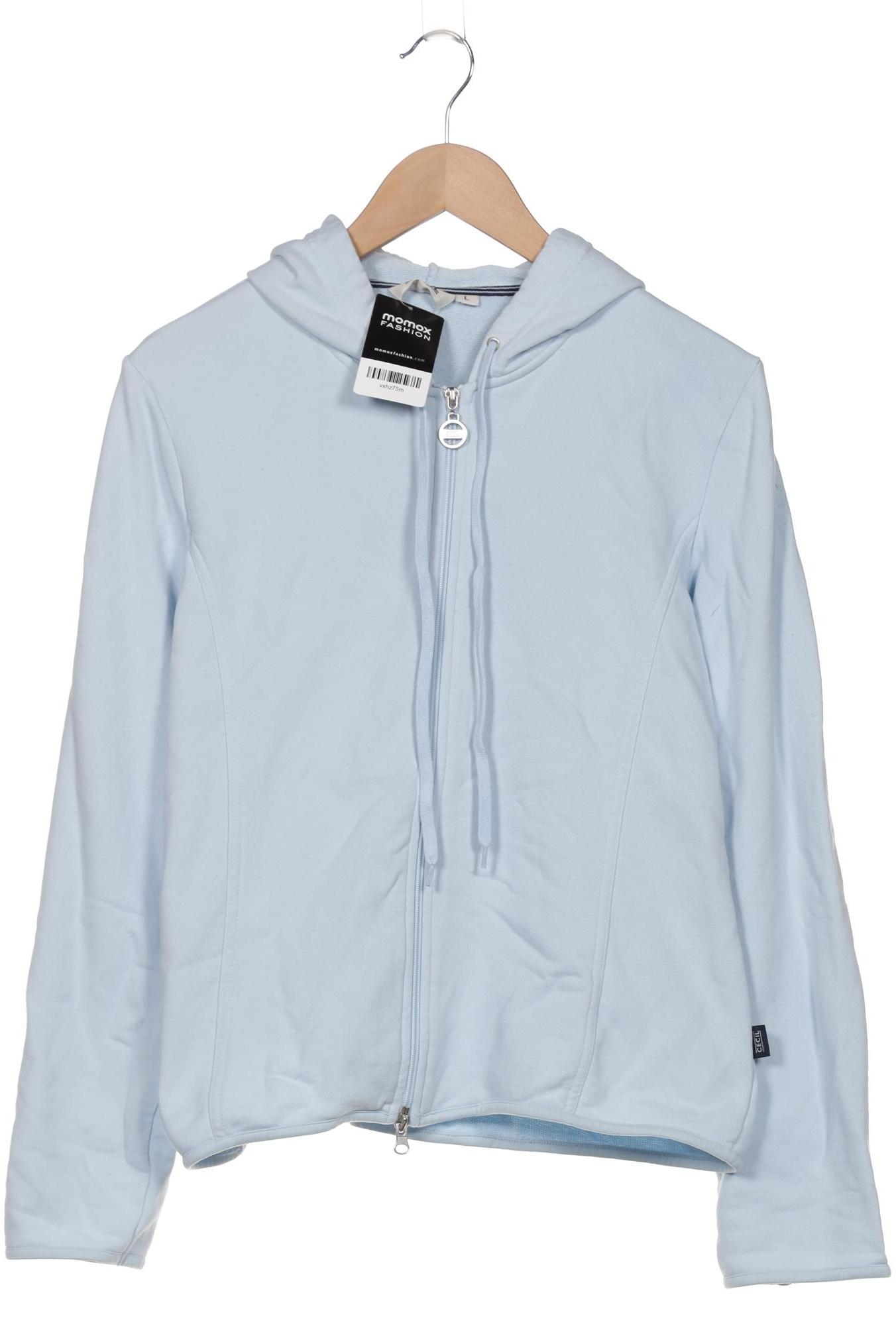 

Cecil Damen Kapuzenpullover, hellblau, Gr. 42