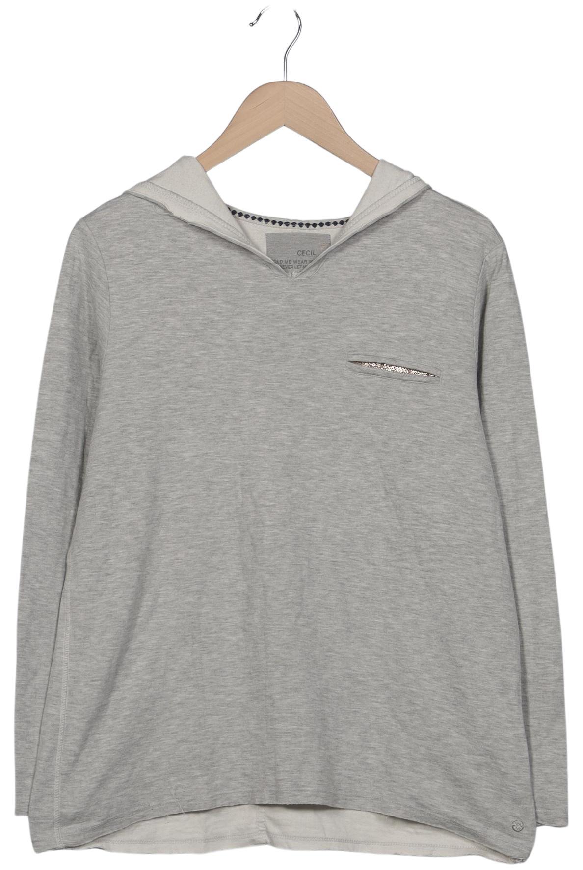 

Cecil Damen Kapuzenpullover, grau, Gr. 38