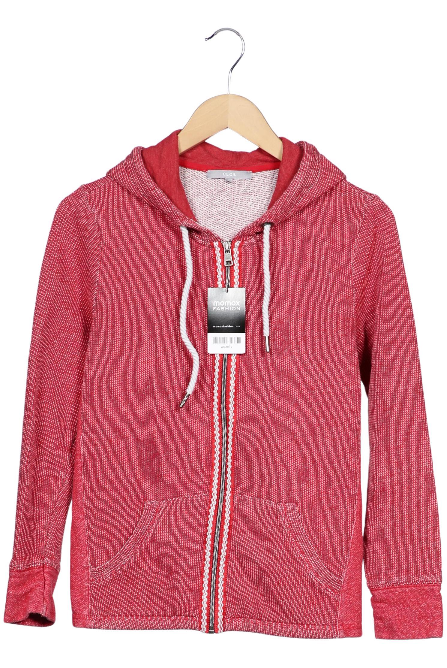 

Cecil Damen Kapuzenpullover, rot, Gr. 38