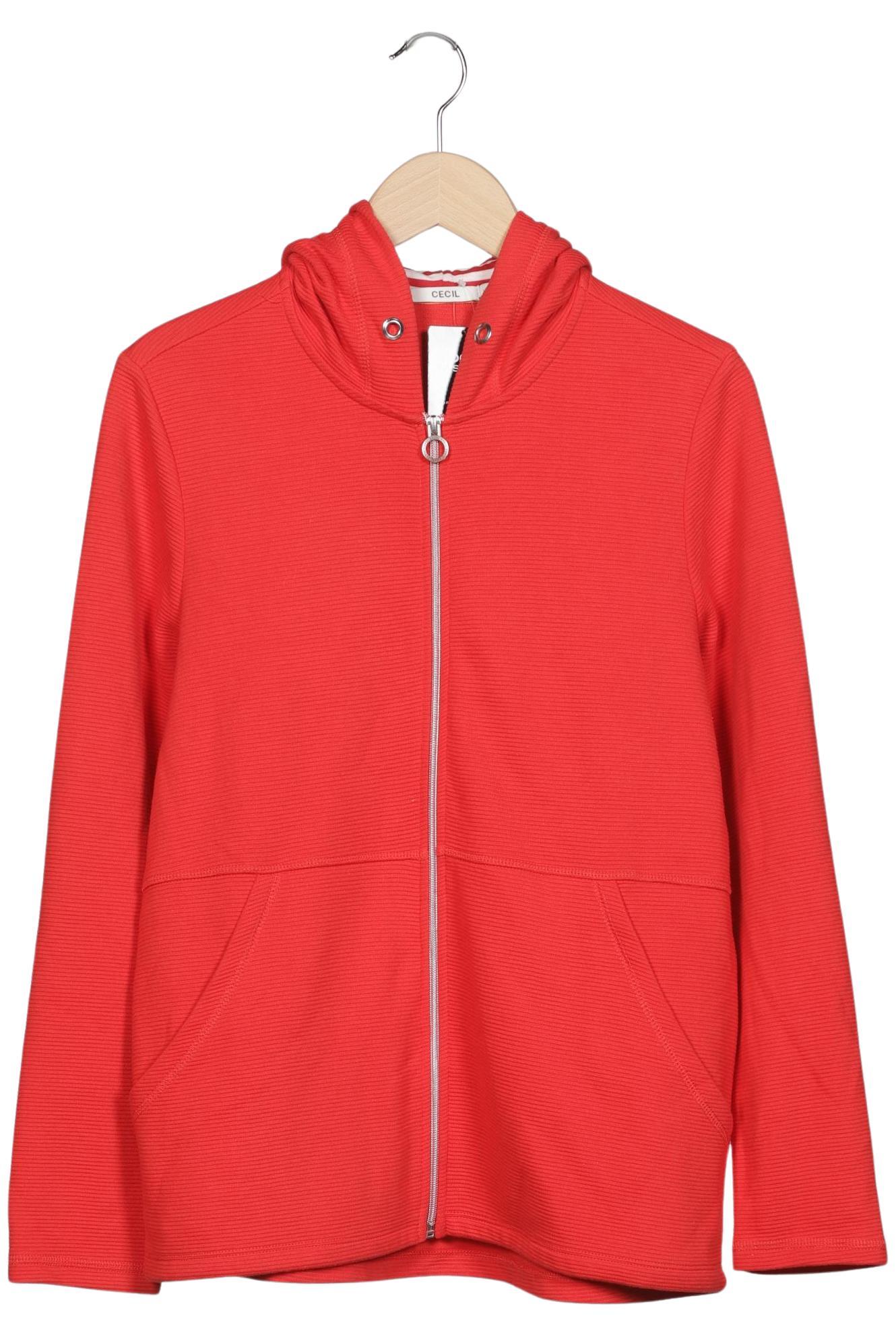 

Cecil Damen Kapuzenpullover, rot, Gr. 42