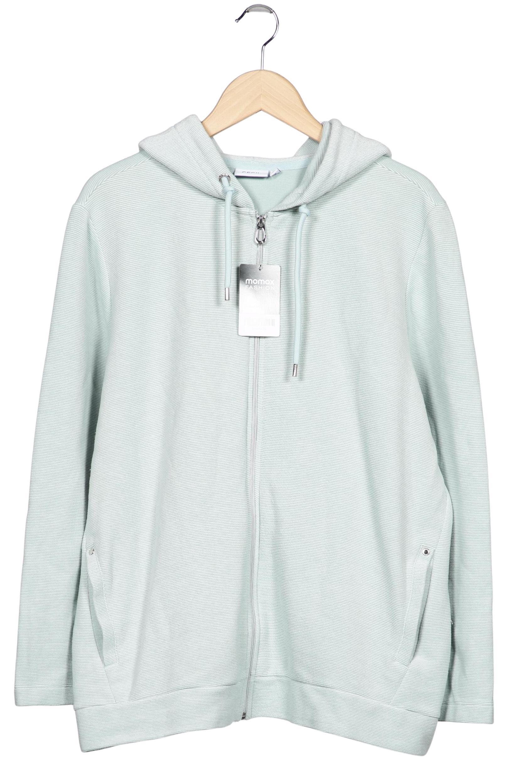 

Cecil Damen Kapuzenpullover, hellgrün, Gr. 46