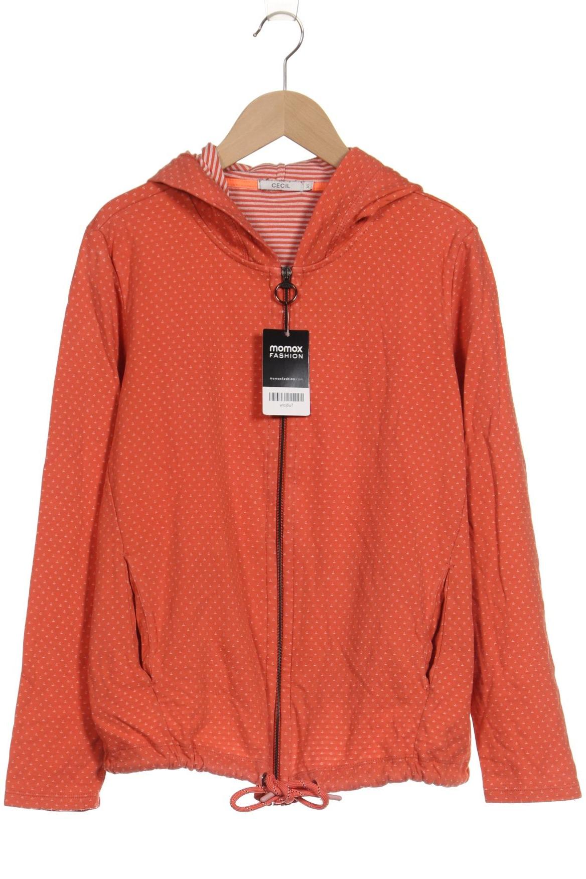 

Cecil Damen Kapuzenpullover, orange, Gr. 36