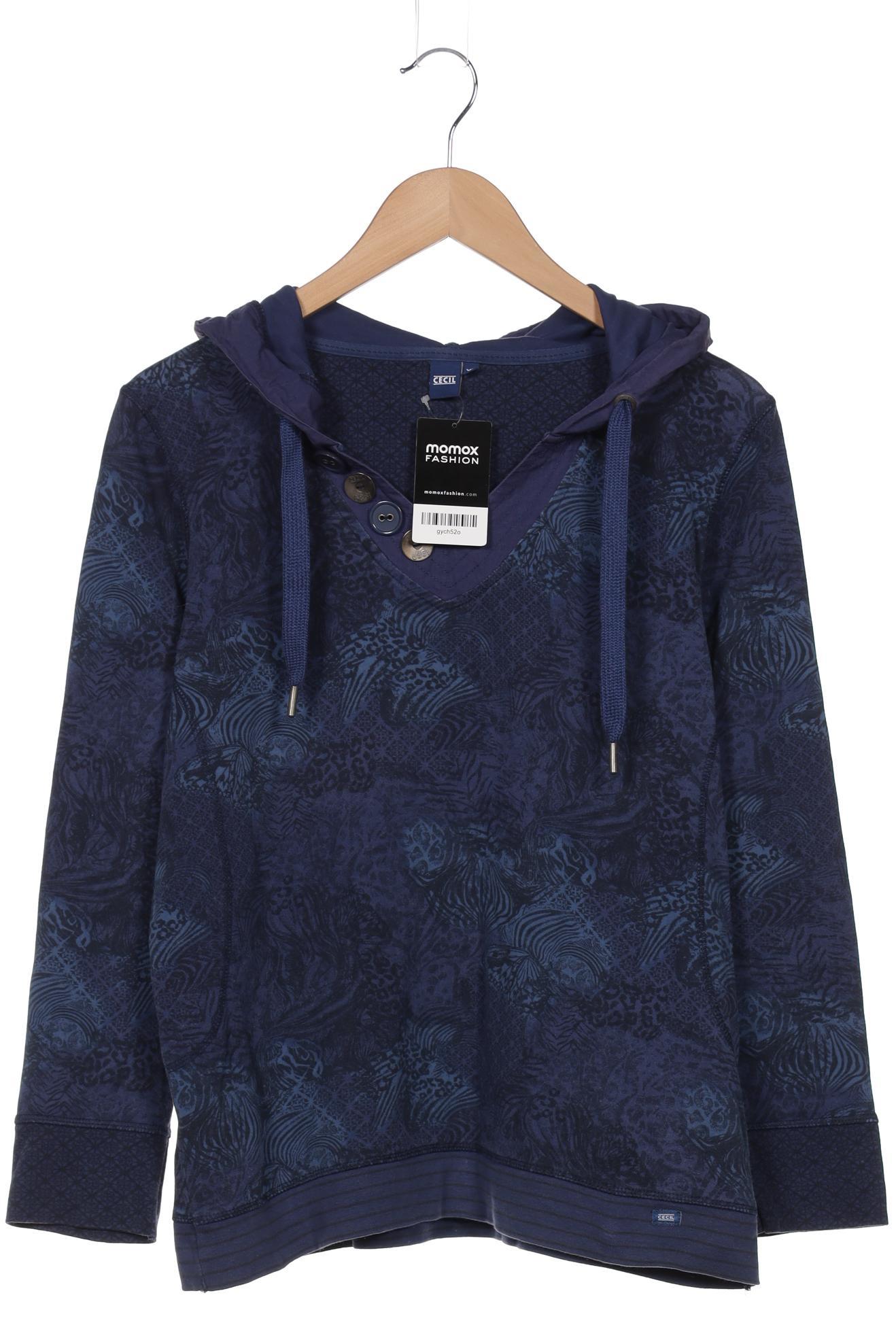 

Cecil Damen Kapuzenpullover, marineblau, Gr. 44
