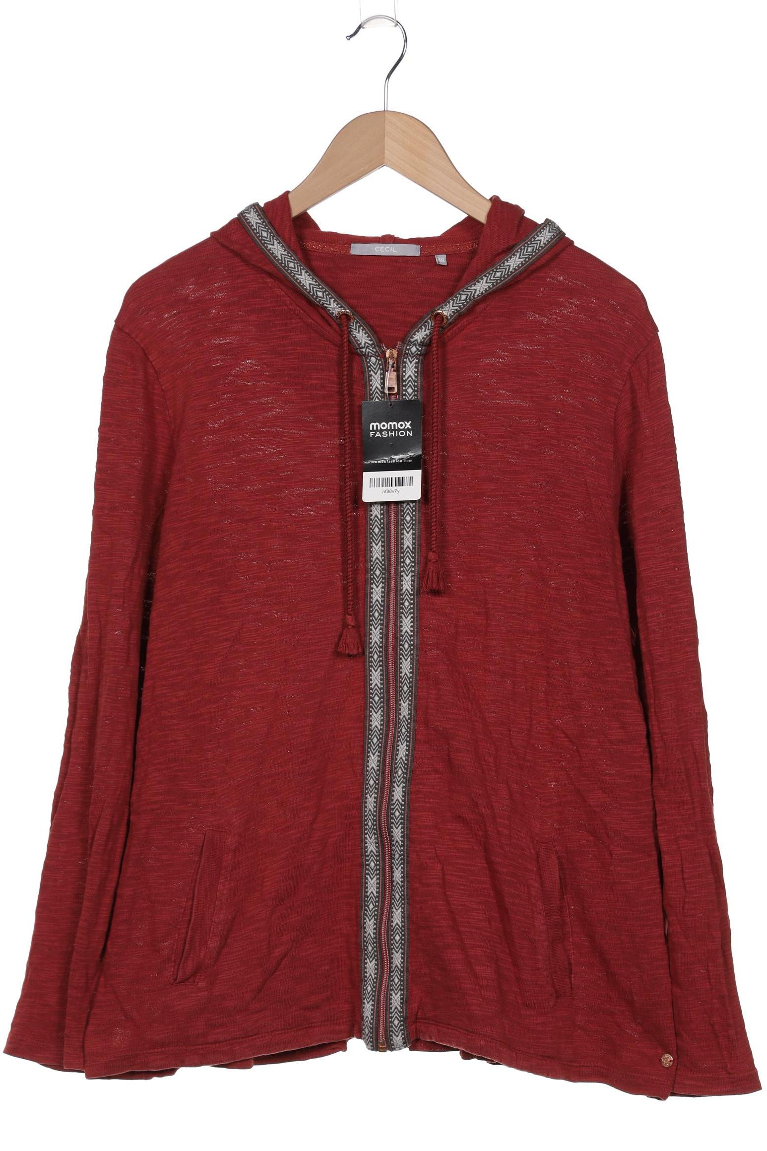 

Cecil Damen Kapuzenpullover, rot, Gr. 46