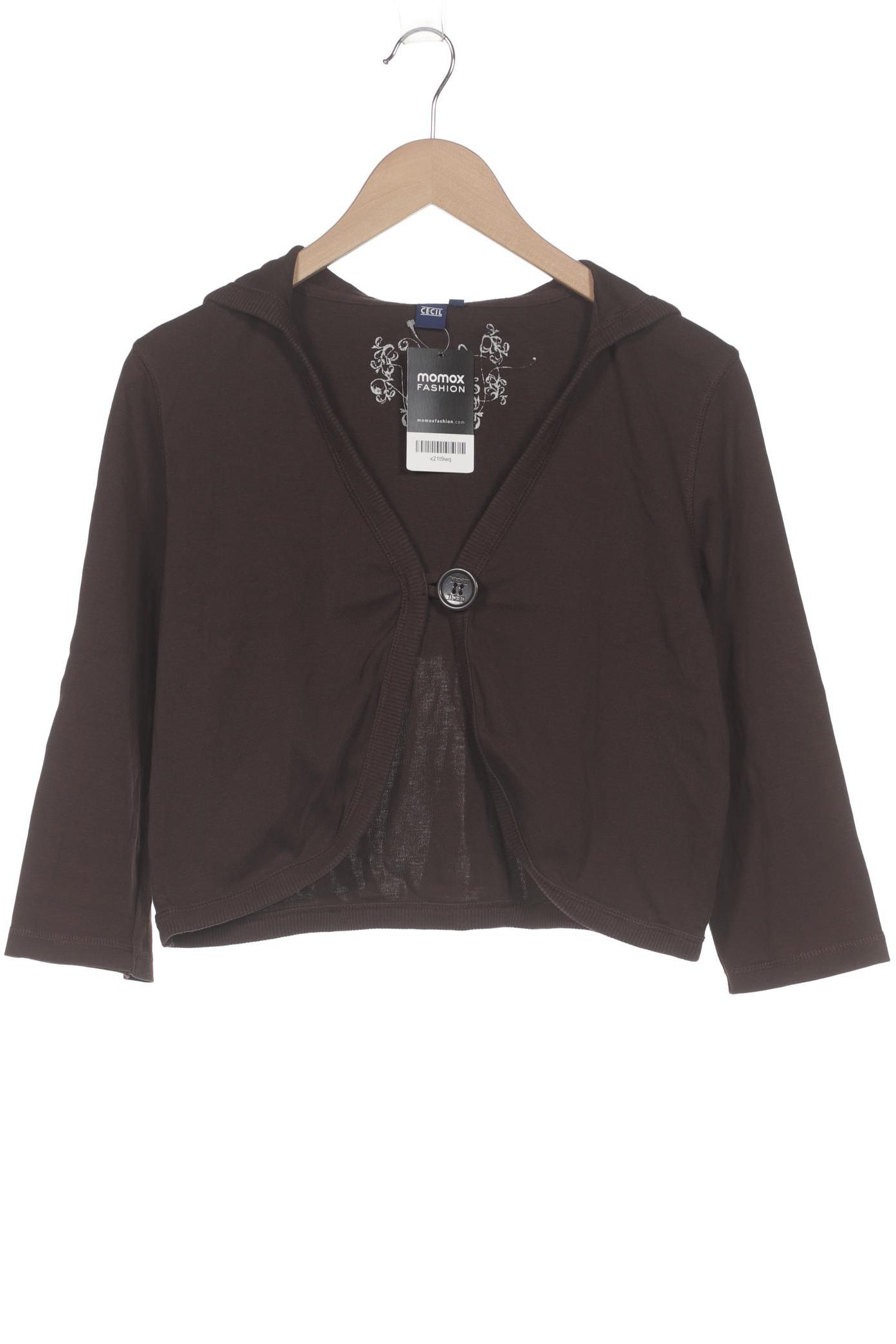 

Cecil Damen Kapuzenpullover, braun, Gr. 42