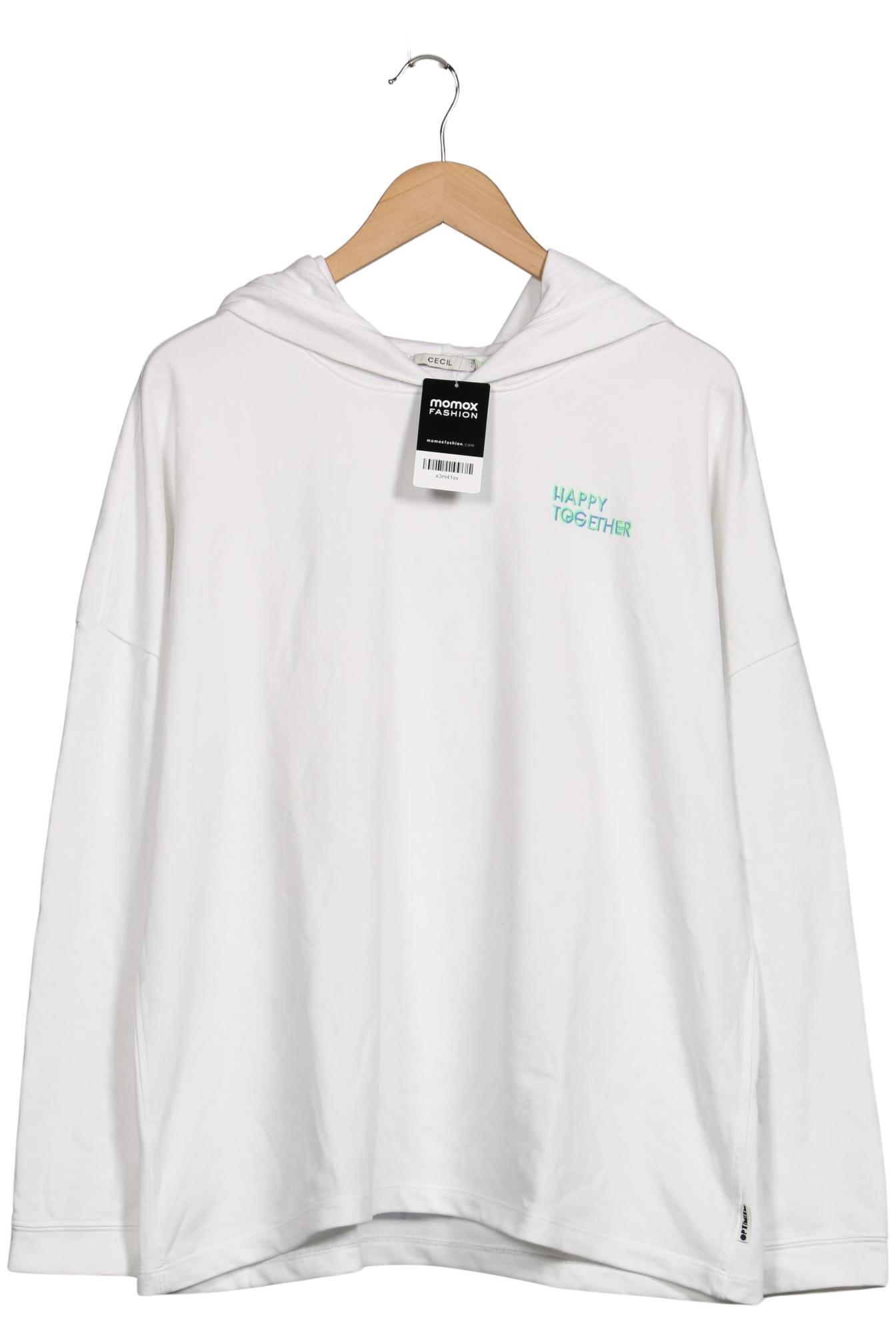 

Cecil Damen Kapuzenpullover, weiß, Gr. 46