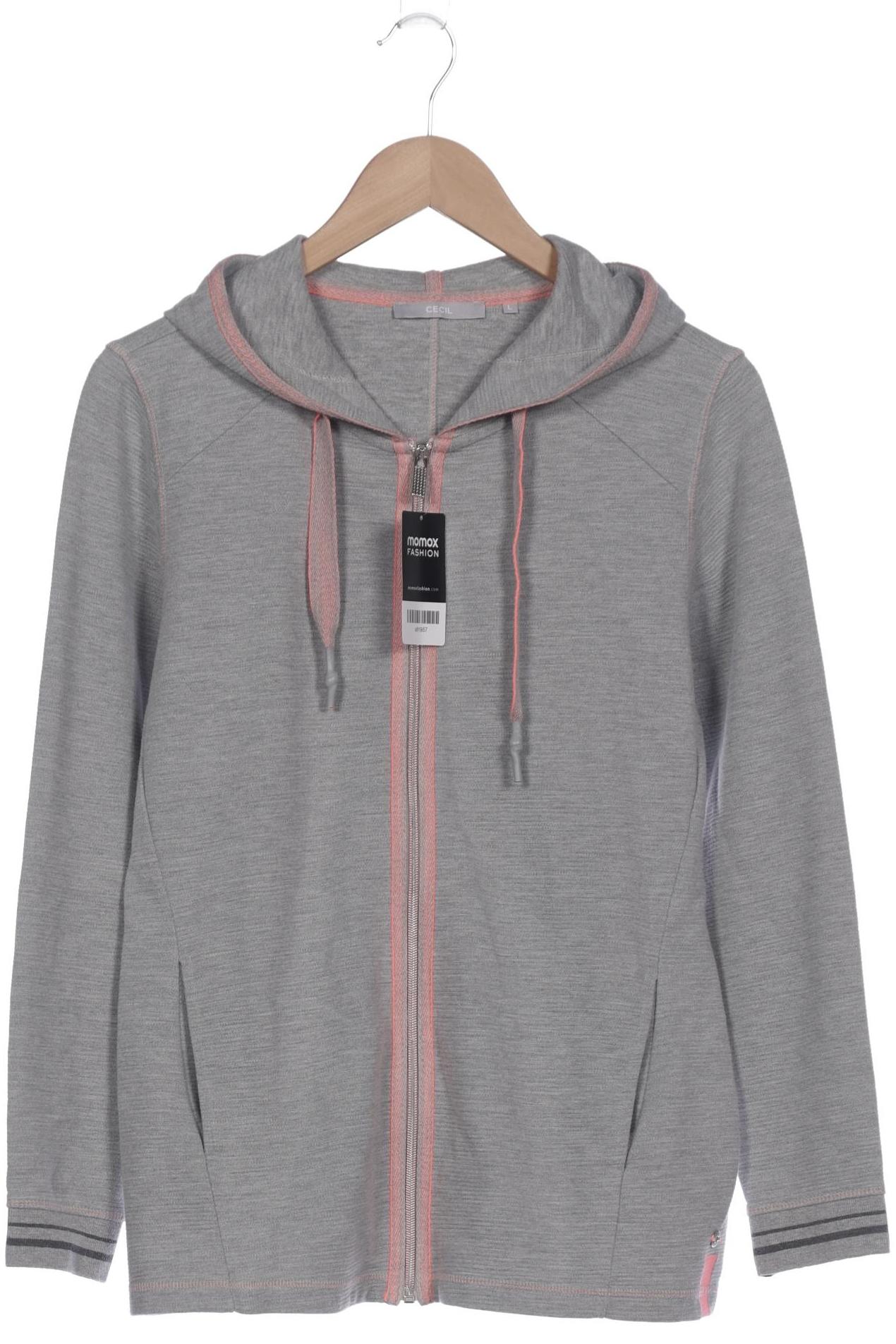 

Cecil Damen Kapuzenpullover, grau, Gr. 42