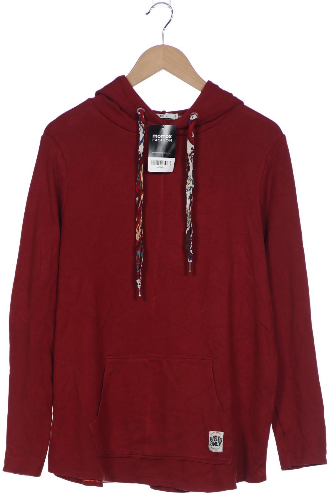 

Cecil Damen Kapuzenpullover, rot, Gr. 44