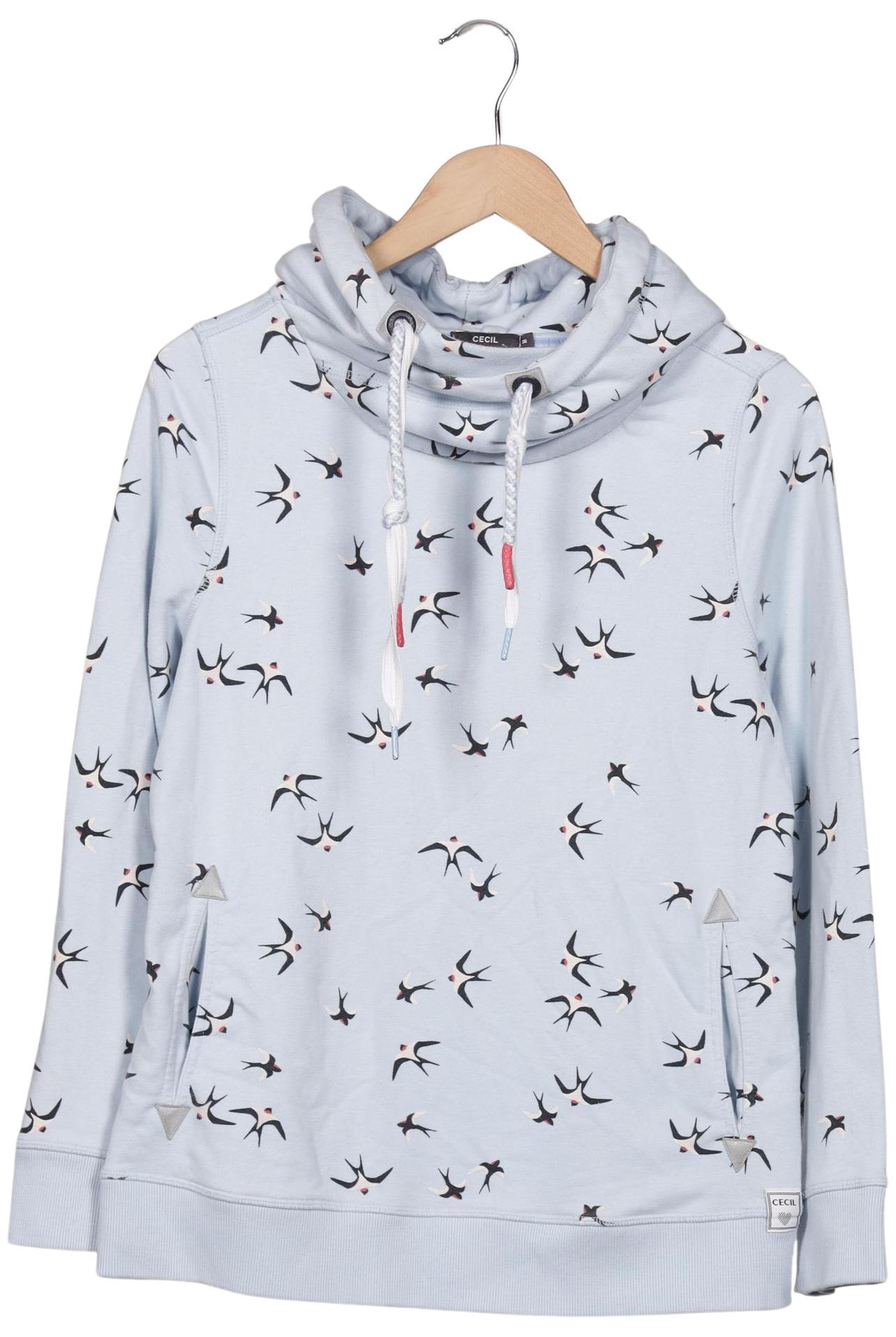 

Cecil Damen Kapuzenpullover, hellblau, Gr. 38