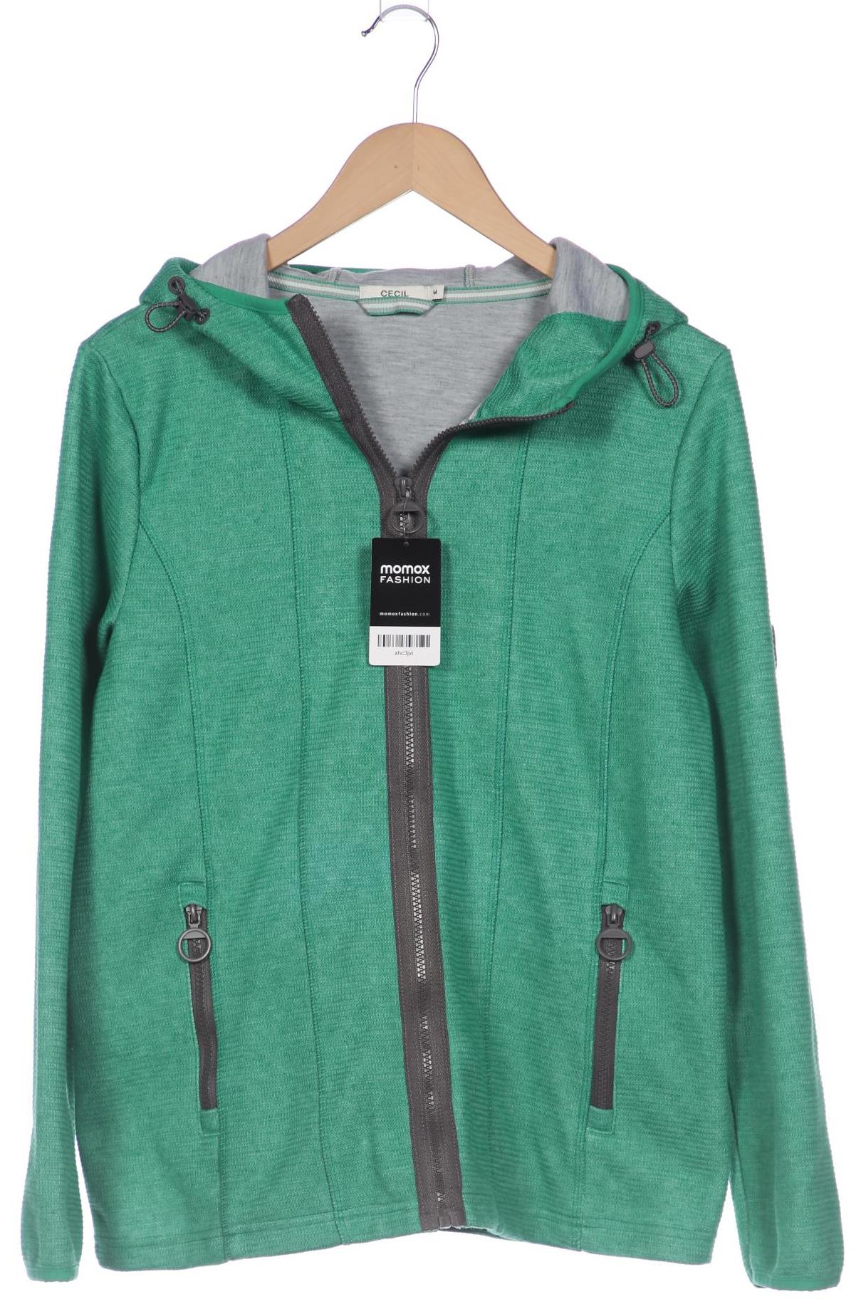 

Cecil Damen Kapuzenpullover, grün, Gr. 38