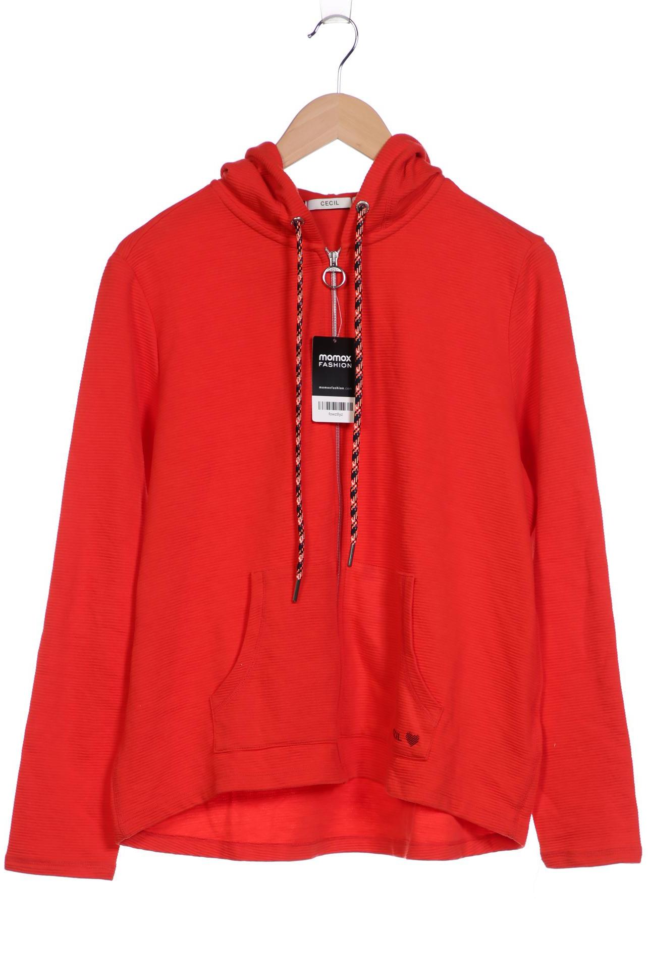 

Cecil Damen Kapuzenpullover, rot, Gr. 42