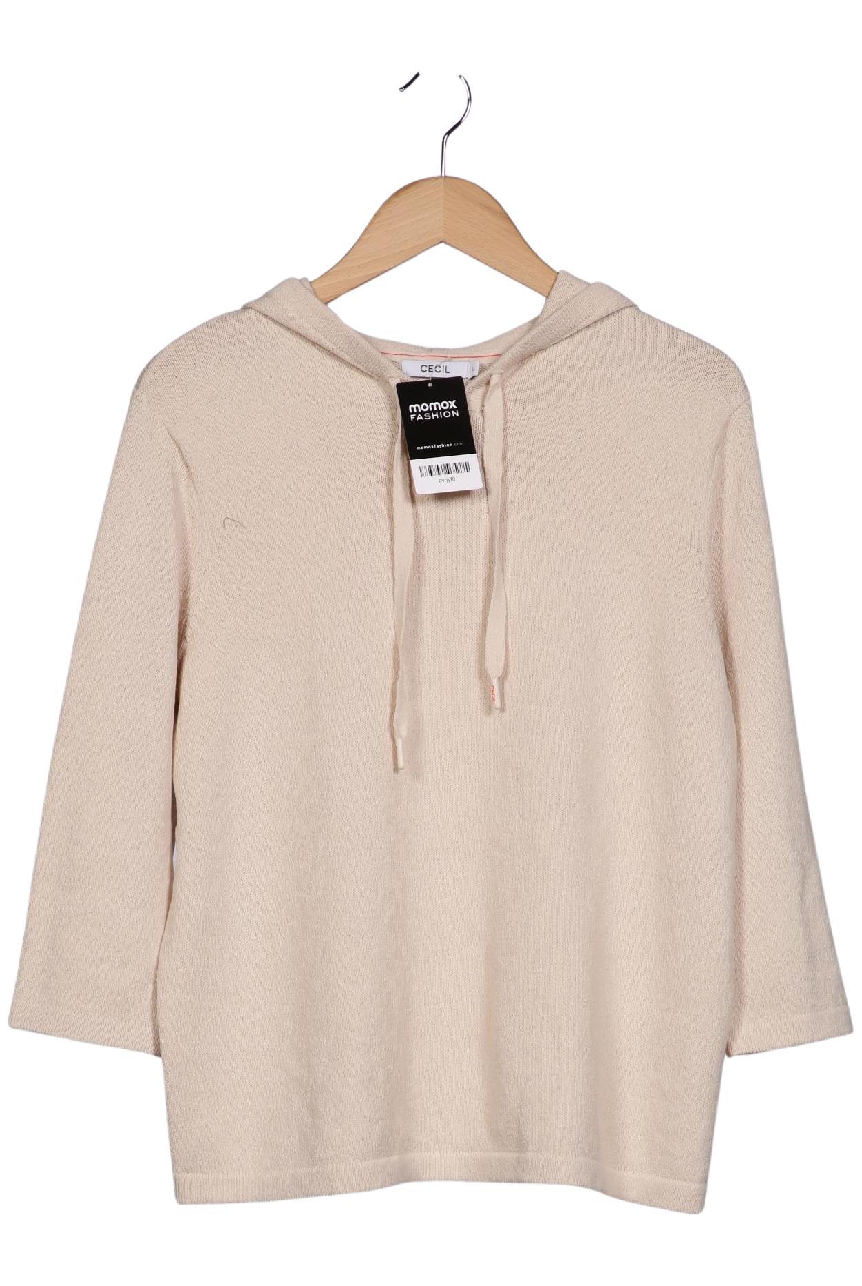 

Cecil Damen Kapuzenpullover, beige, Gr. 42