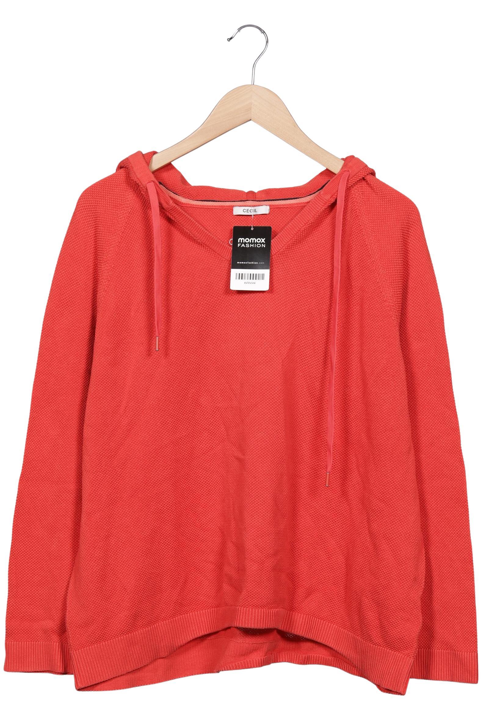 

Cecil Damen Kapuzenpullover, rot, Gr. 48