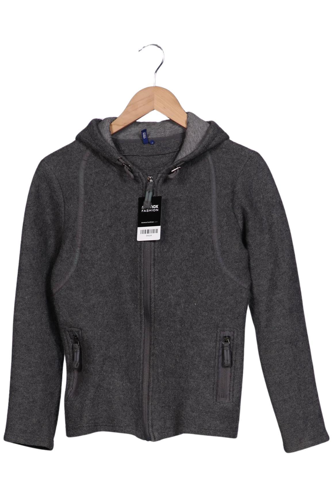

Cecil Damen Kapuzenpullover, grau, Gr. 36