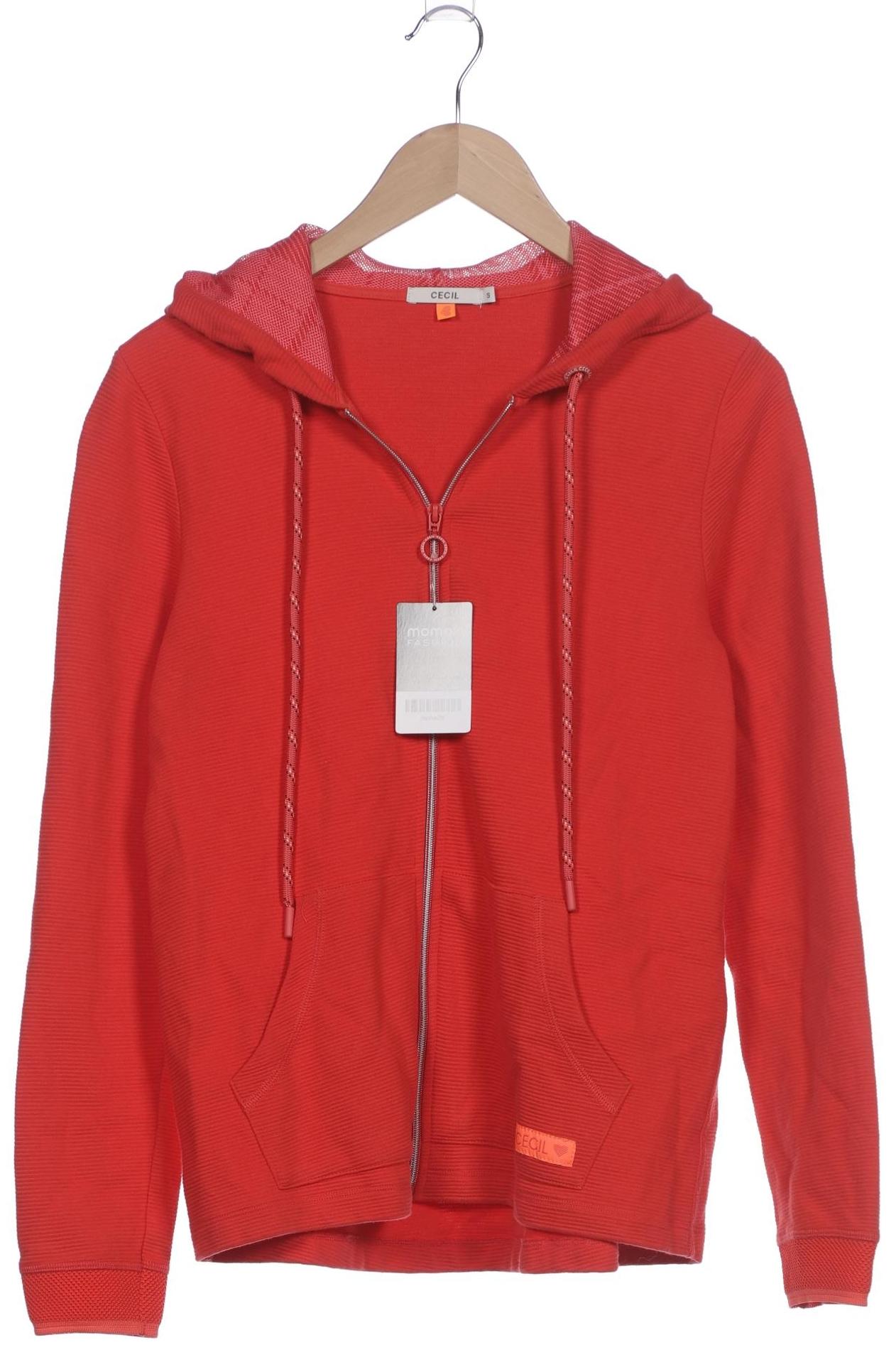 

Cecil Damen Kapuzenpullover, rot, Gr. 36