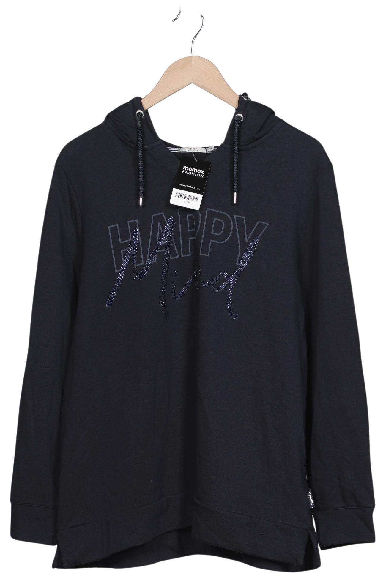 

Cecil Damen Kapuzenpullover, marineblau, Gr. 46