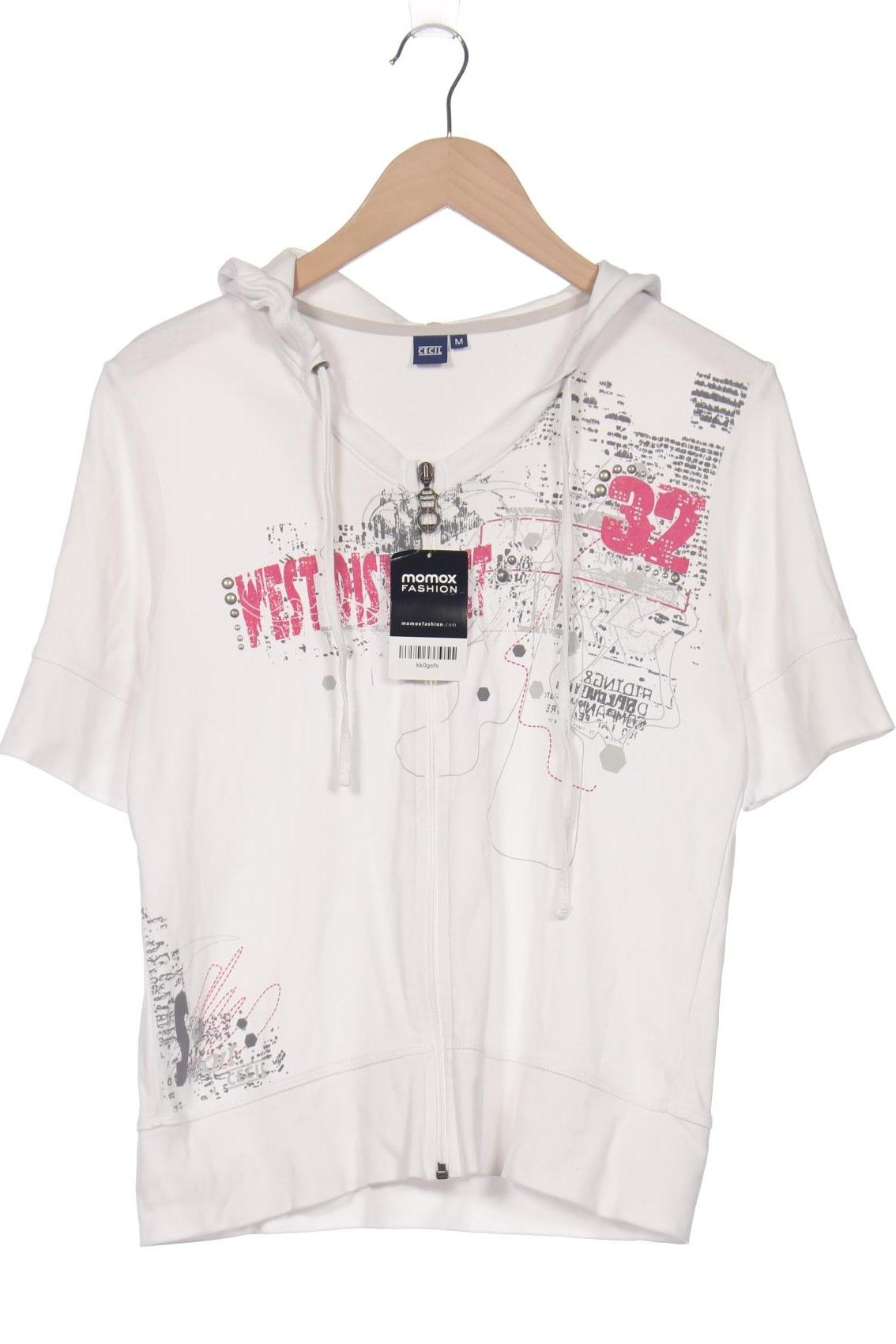 

Cecil Damen Kapuzenpullover, weiß, Gr. 38