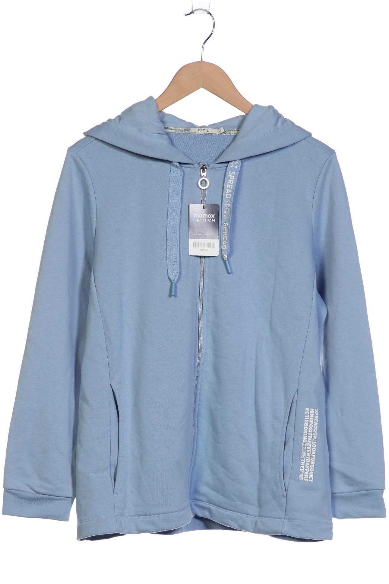 

Cecil Damen Kapuzenpullover, hellblau, Gr. 44