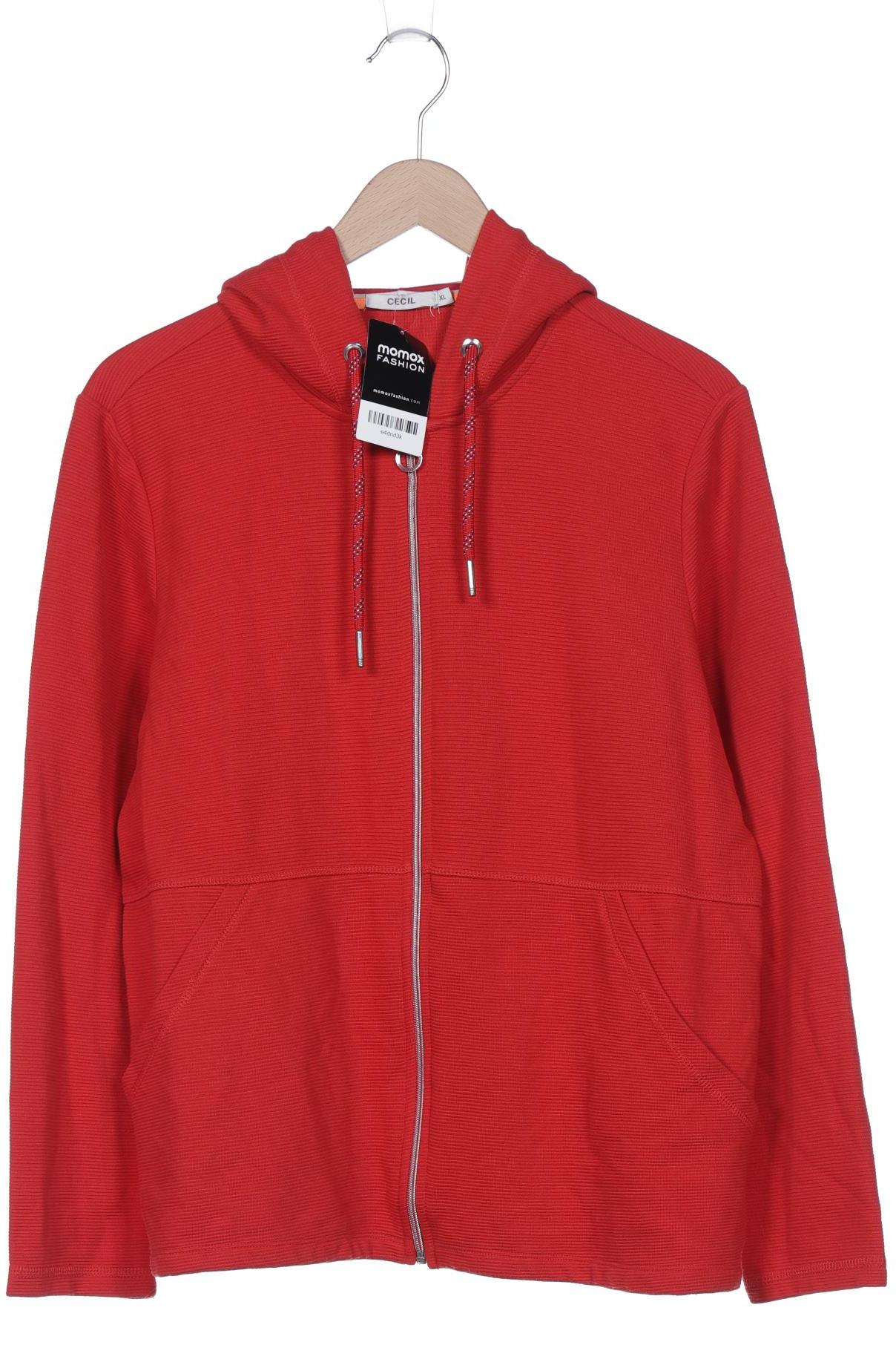 

Cecil Damen Kapuzenpullover, rot, Gr. 44