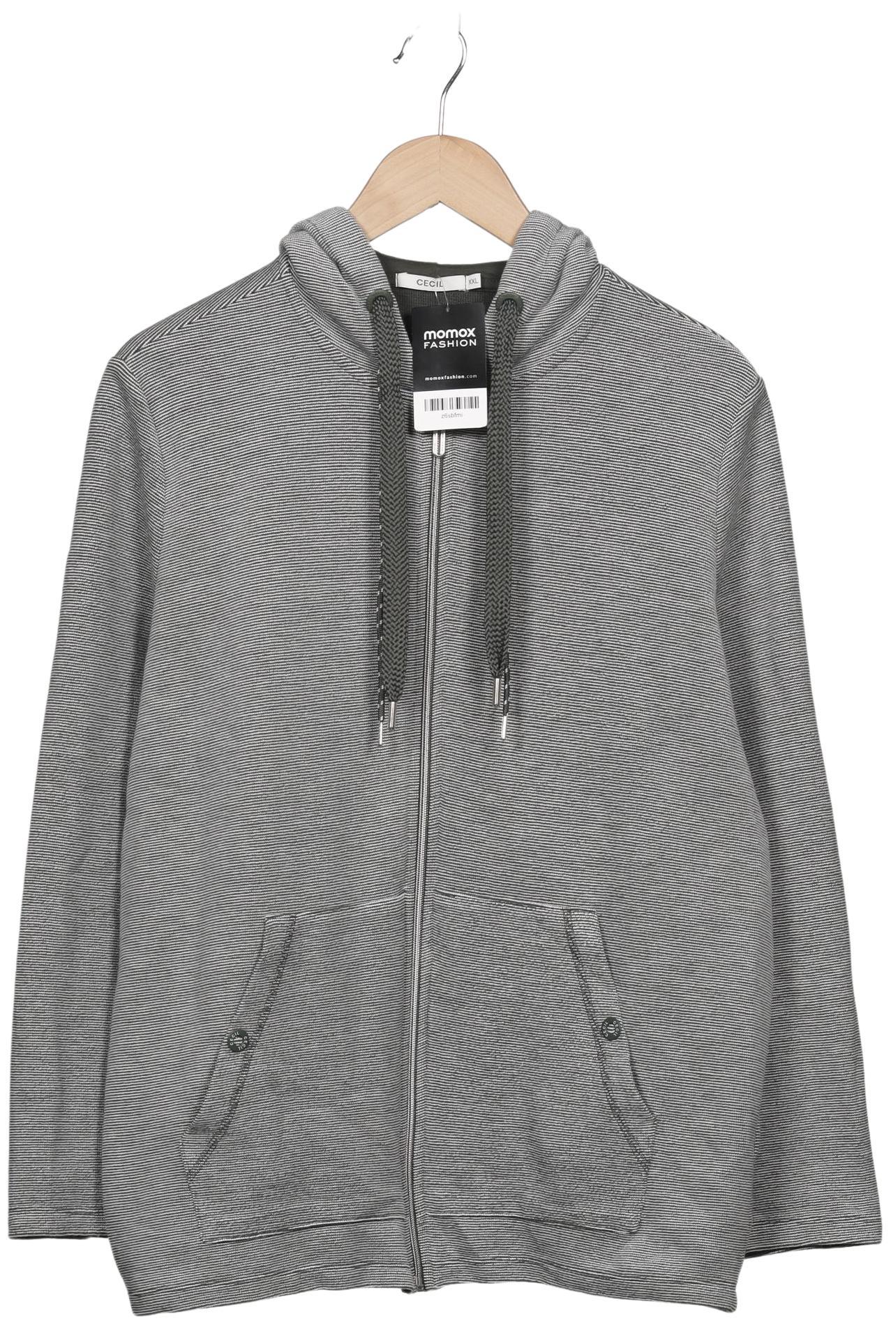 

Cecil Damen Kapuzenpullover, grau, Gr. 46