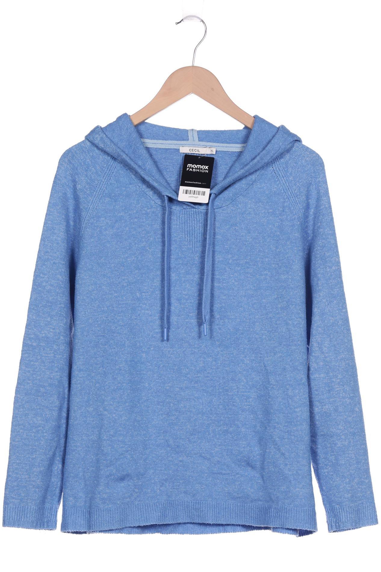

Cecil Damen Kapuzenpullover, blau, Gr. 44