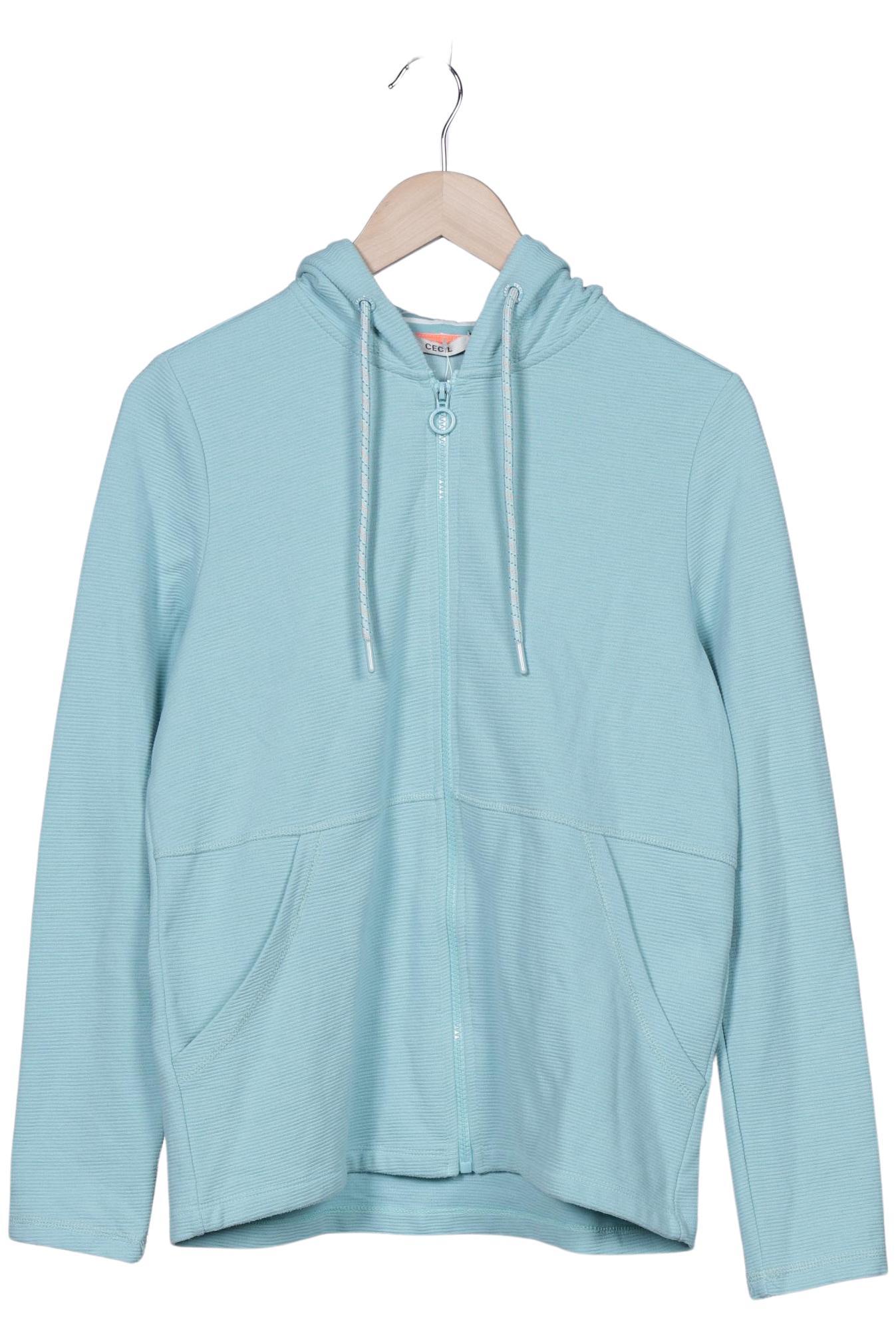 

Cecil Damen Kapuzenpullover, hellblau, Gr. 36