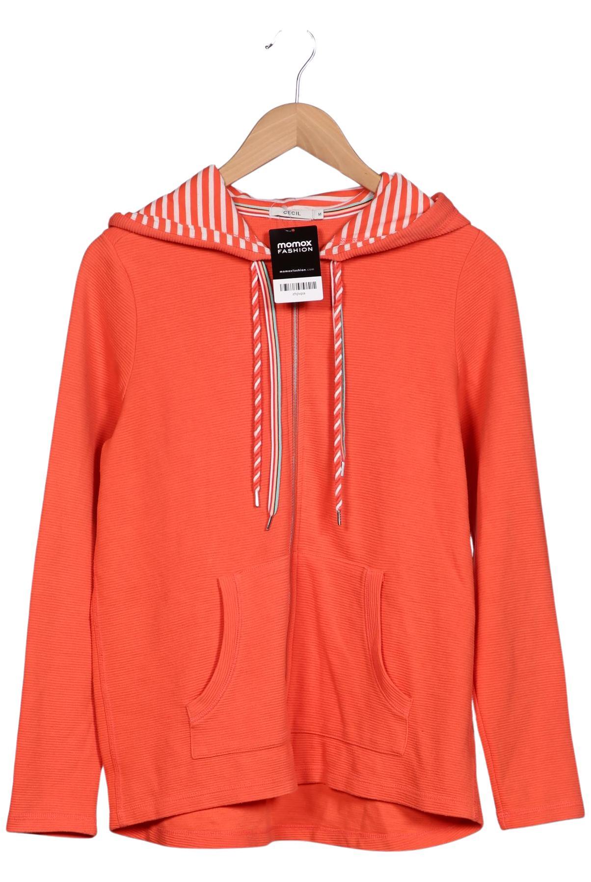 

Cecil Damen Kapuzenpullover, orange, Gr. 38