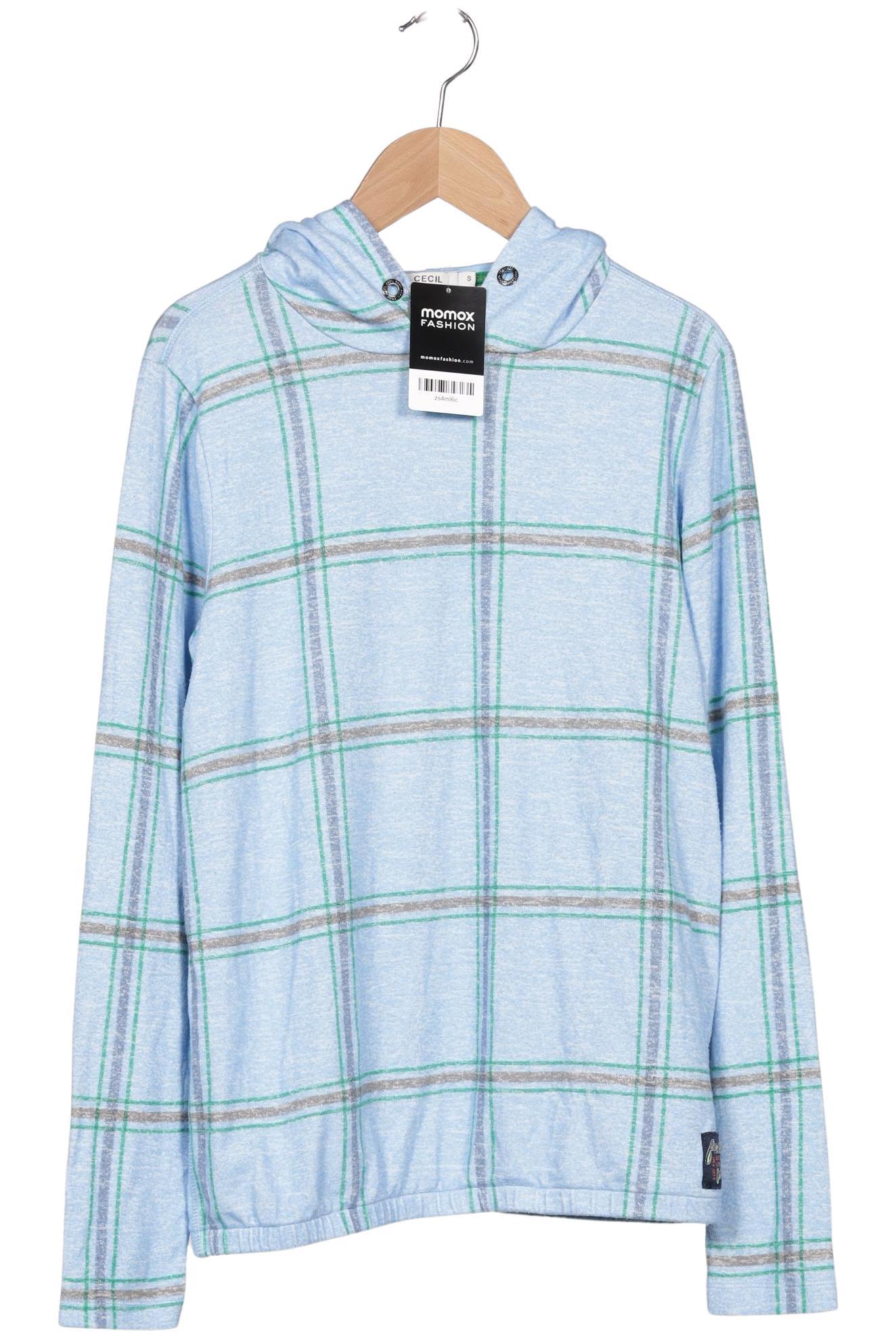 

Cecil Damen Kapuzenpullover, hellblau, Gr. 36