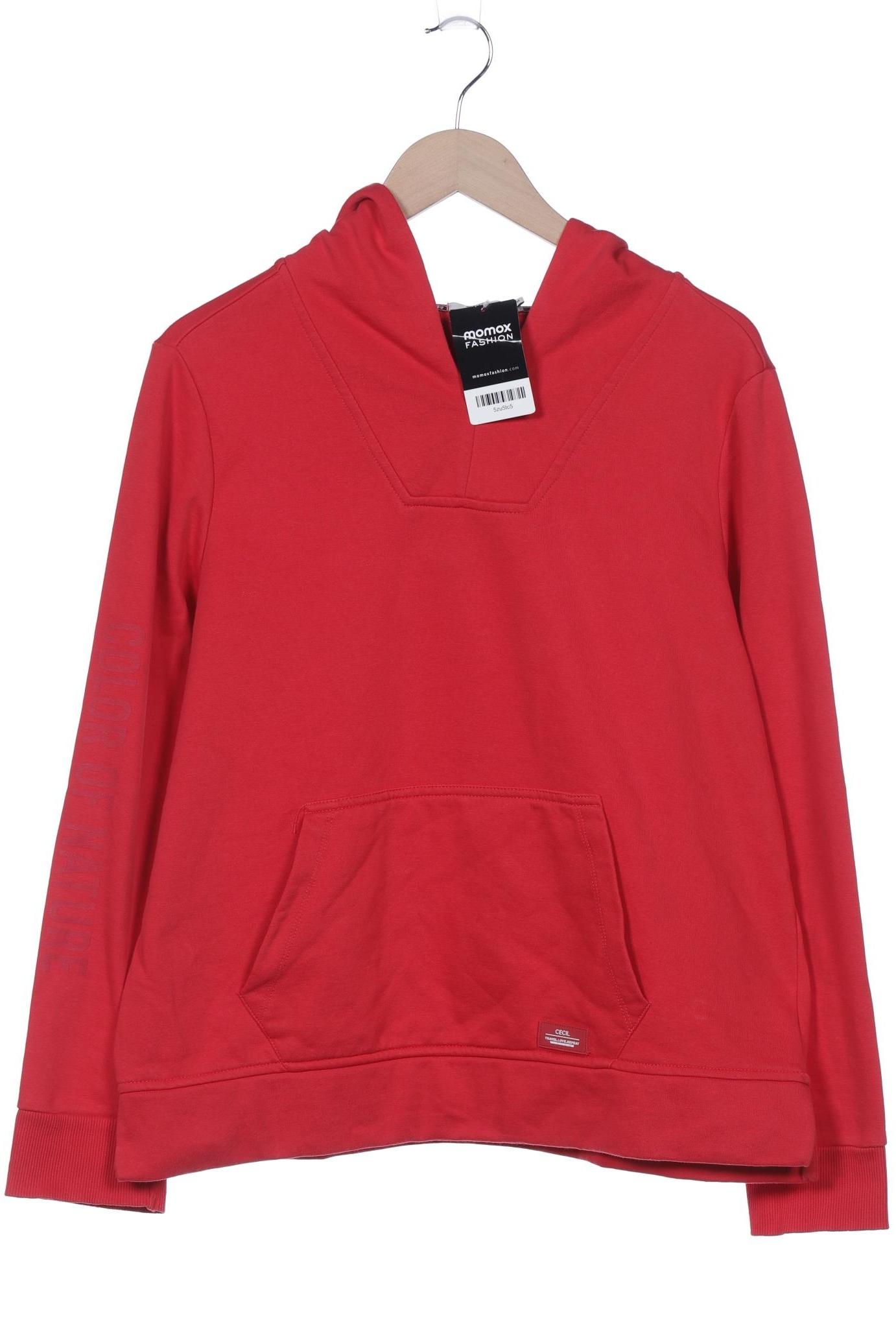 

Cecil Damen Kapuzenpullover, rot, Gr. 38