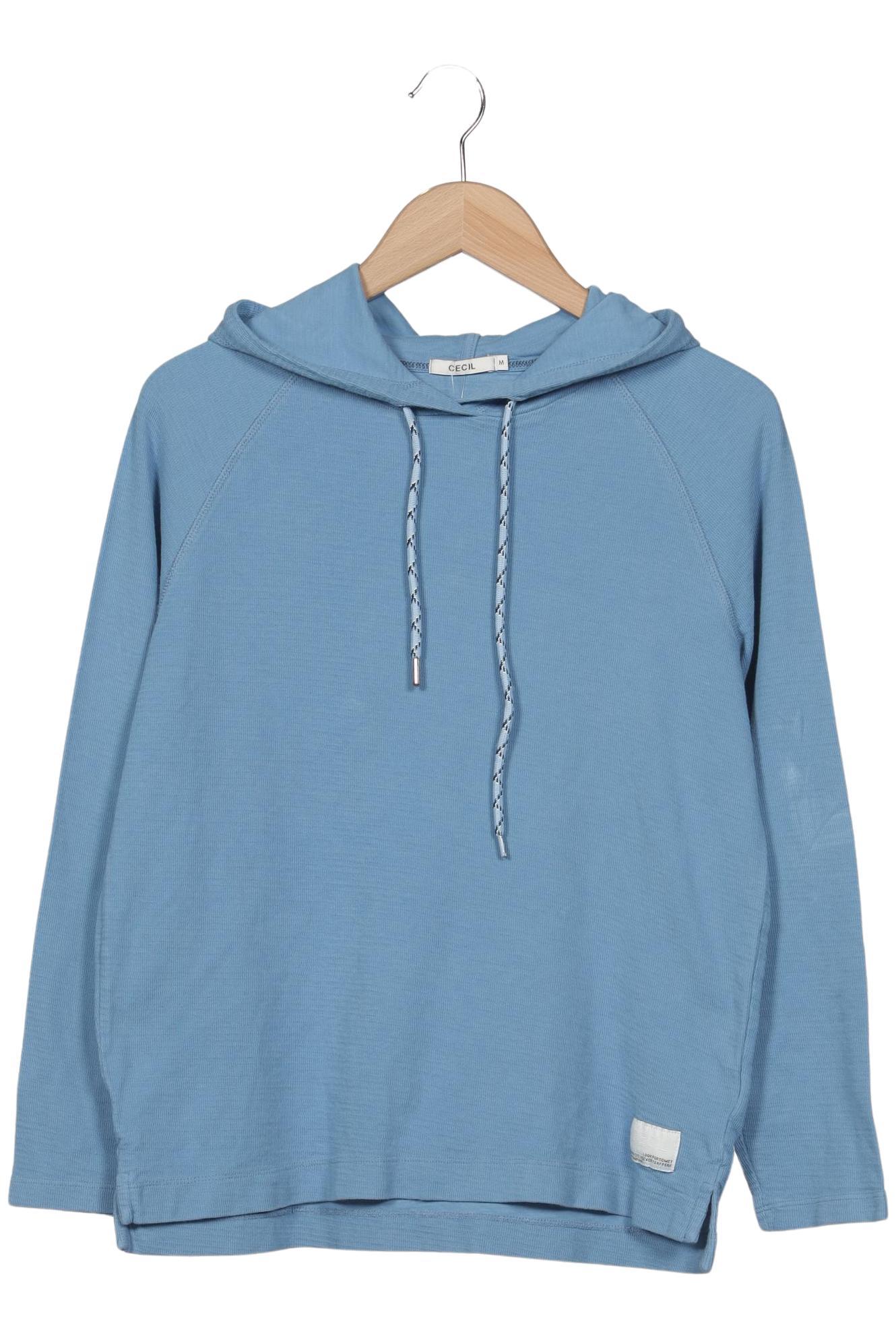 

Cecil Damen Kapuzenpullover, hellblau, Gr. 38