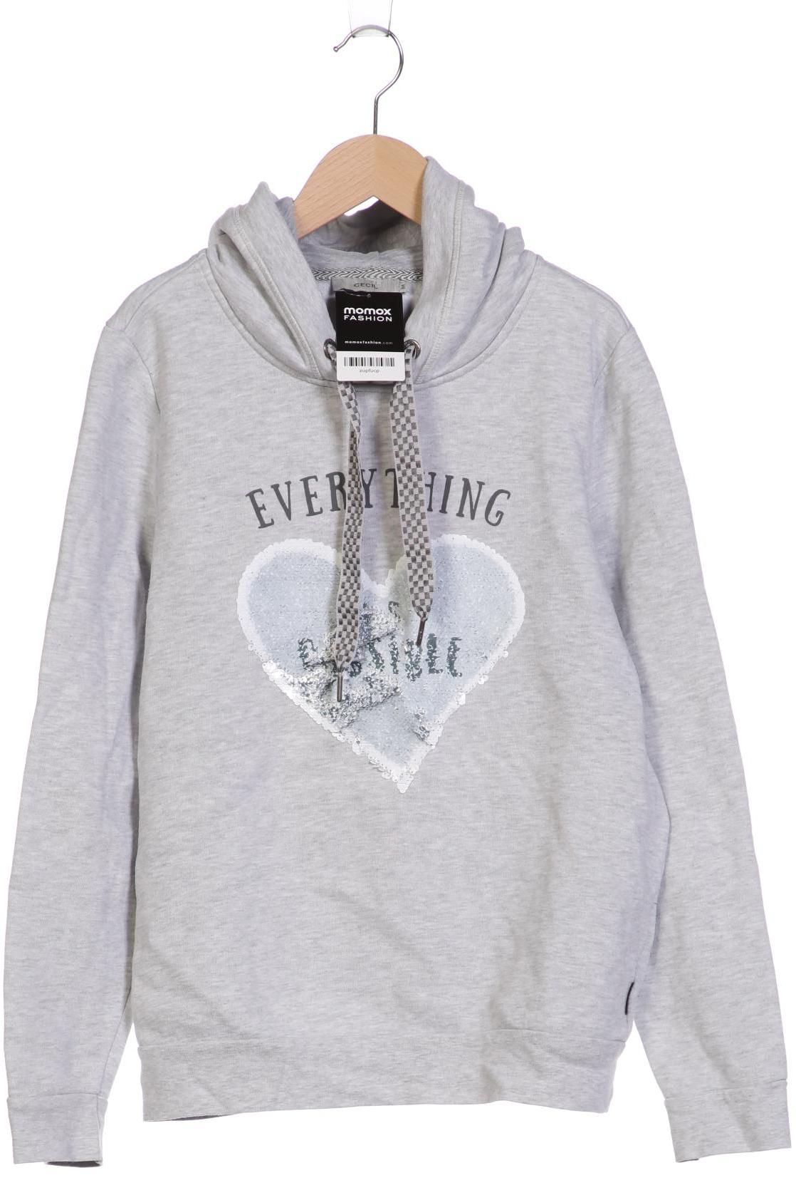 

CECIL Damen Kapuzenpullover, grau
