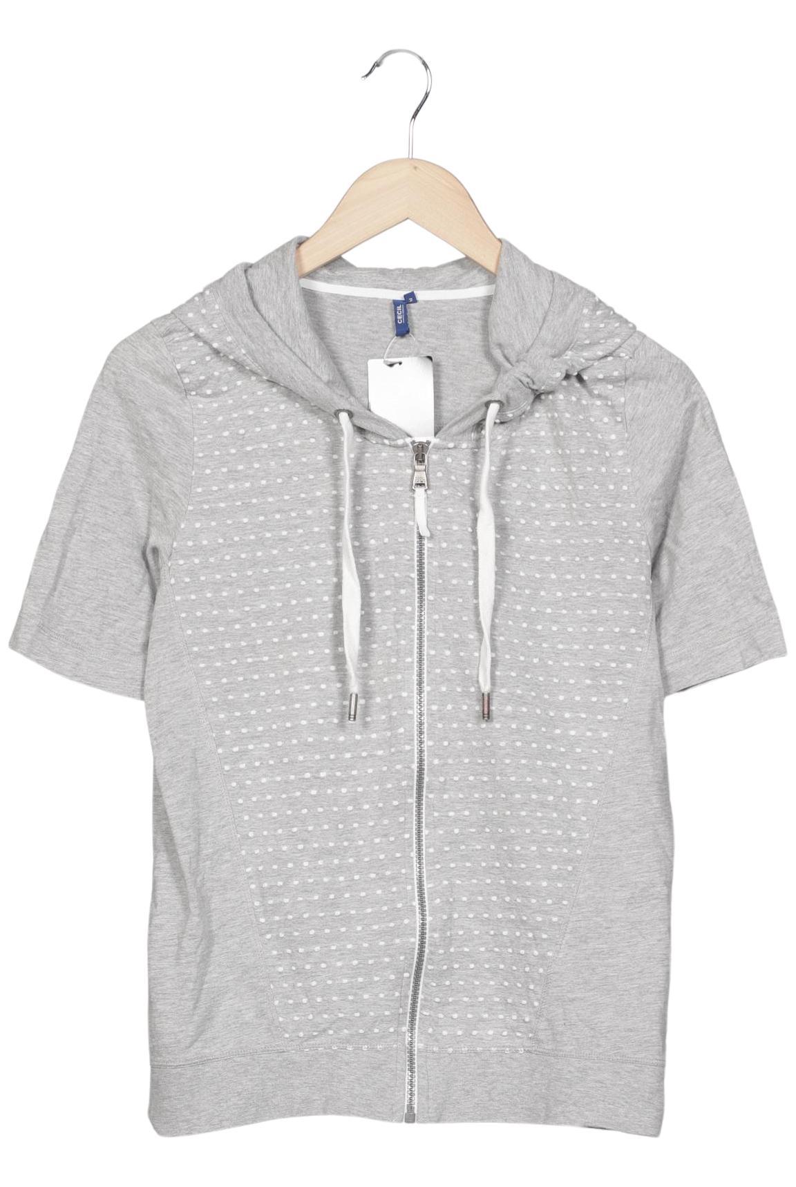 

Cecil Damen Kapuzenpullover, grau, Gr. 38