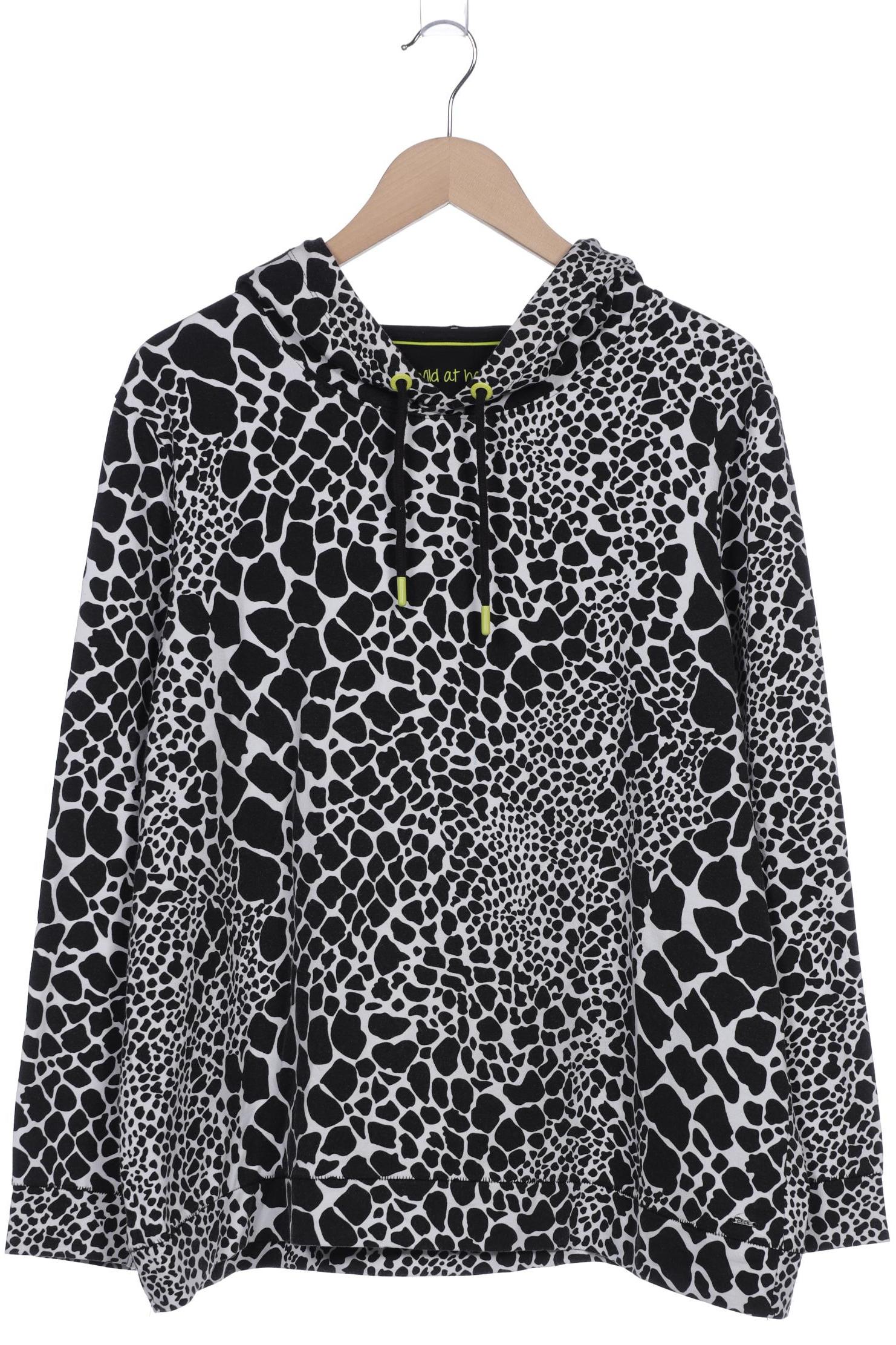 

Cecil Damen Kapuzenpullover, schwarz, Gr. 46