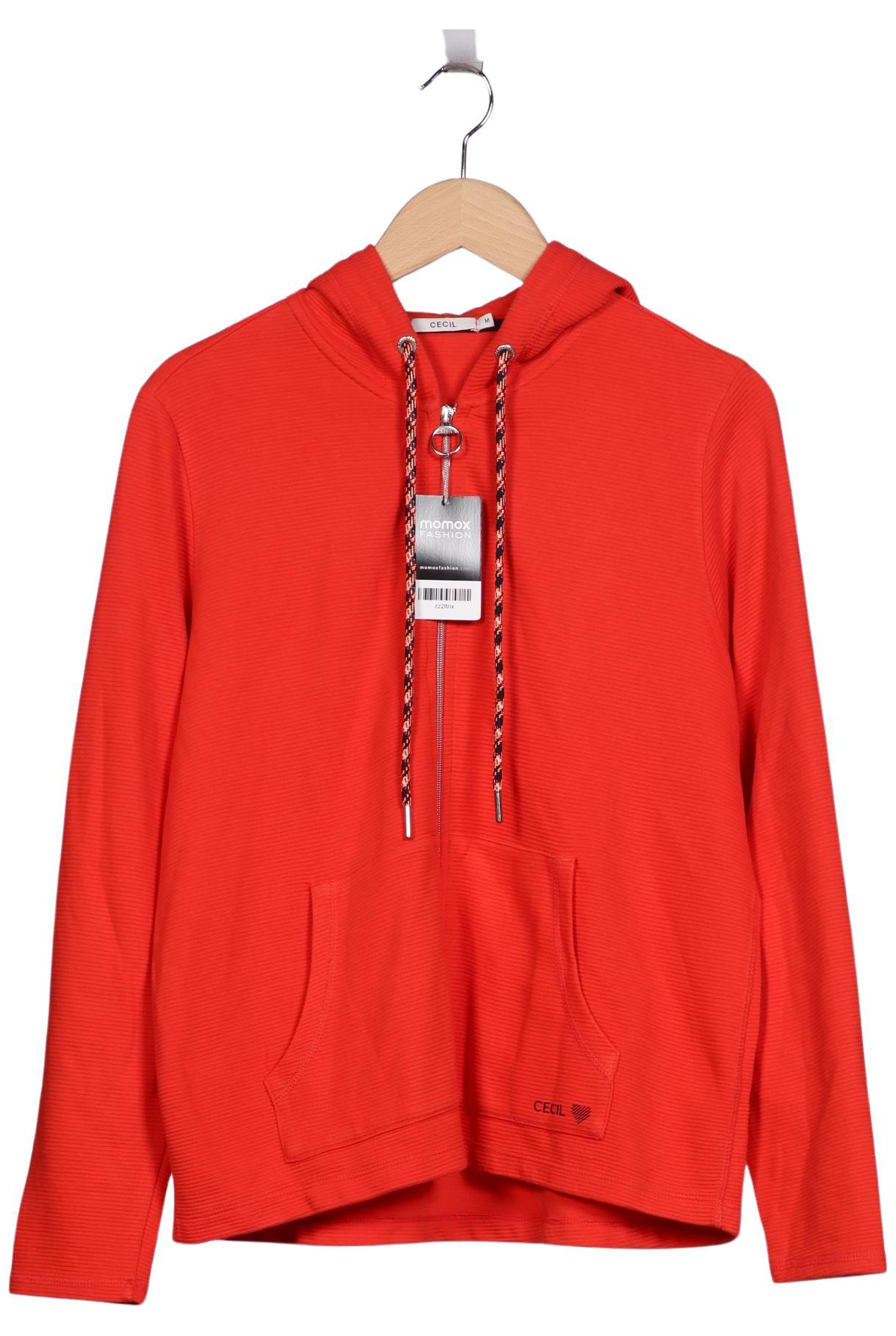 

Cecil Damen Kapuzenpullover, rot, Gr. 38