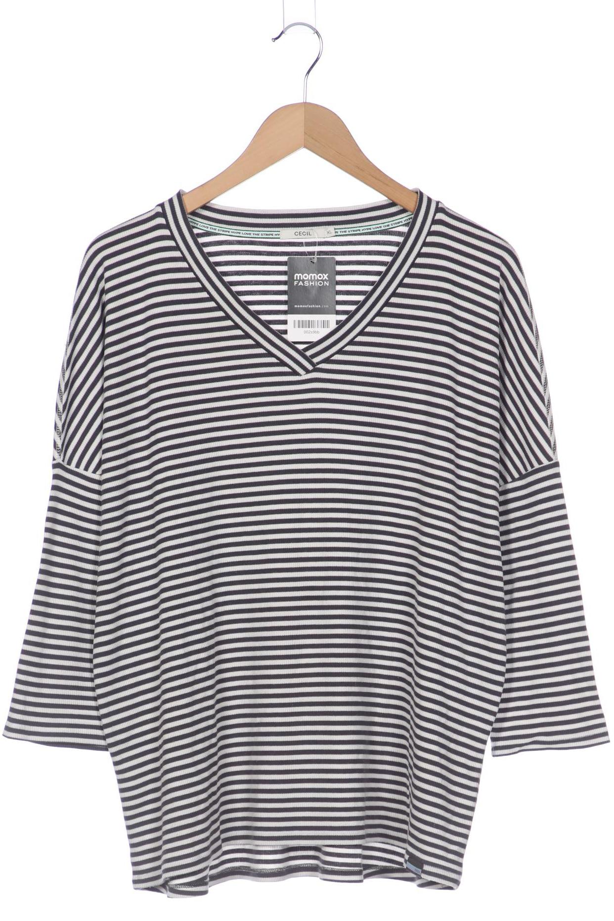 

Cecil Damen Langarmshirt, grau, Gr. 44