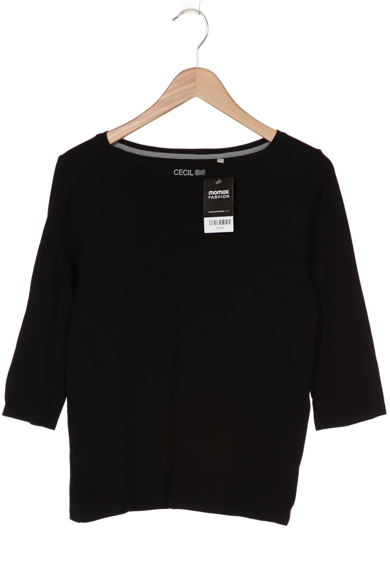 

Cecil Damen Langarmshirt, schwarz, Gr. 38