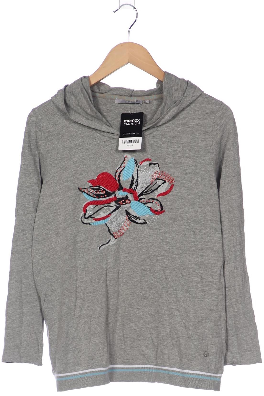 

Cecil Damen Langarmshirt, grau, Gr. 38