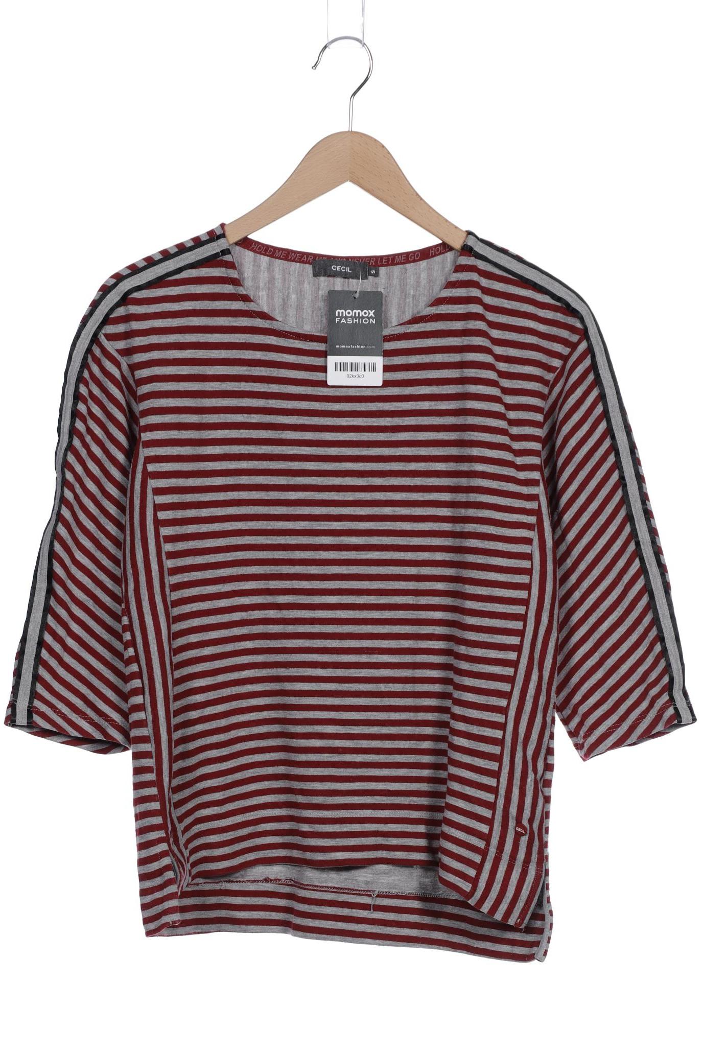 

Cecil Damen Langarmshirt, bordeaux, Gr. 36