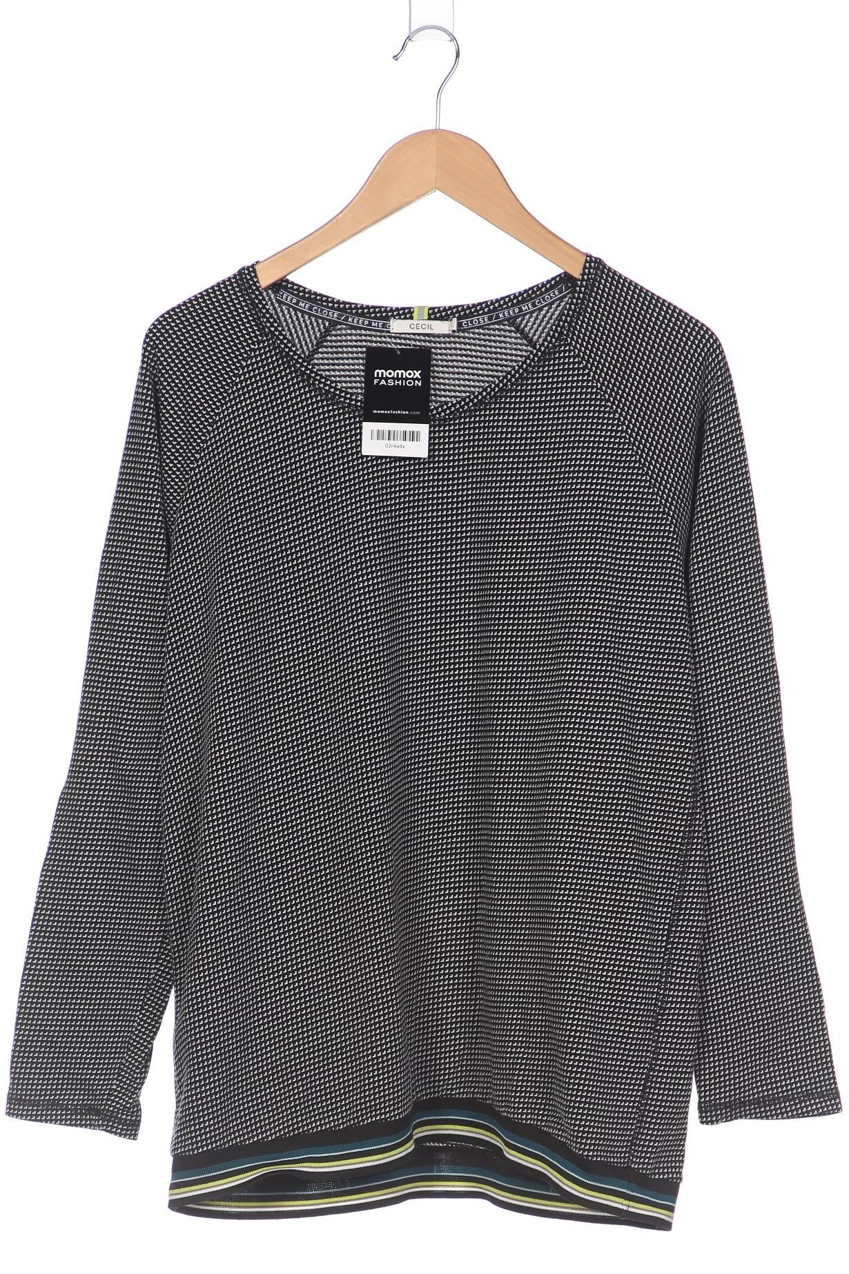 

Cecil Damen Langarmshirt, schwarz, Gr. 42