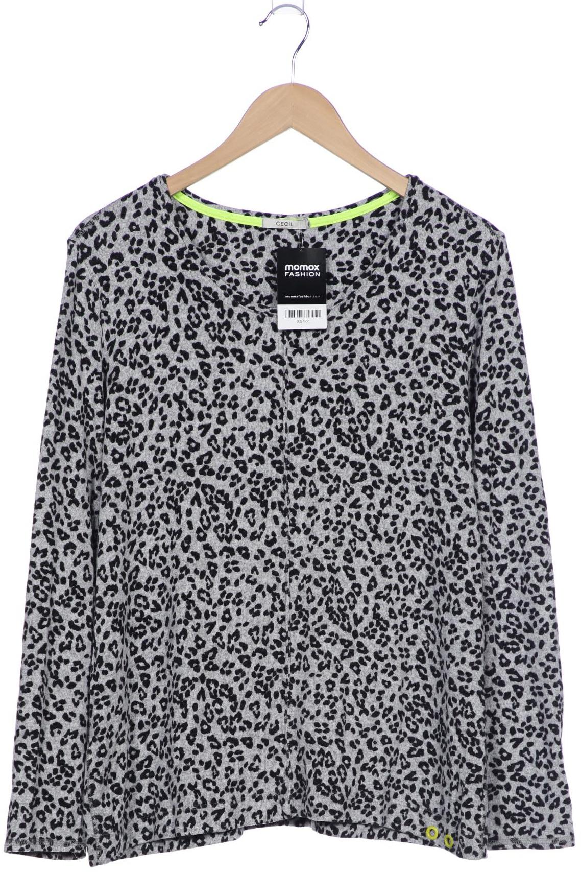

Cecil Damen Langarmshirt, grau, Gr. 46