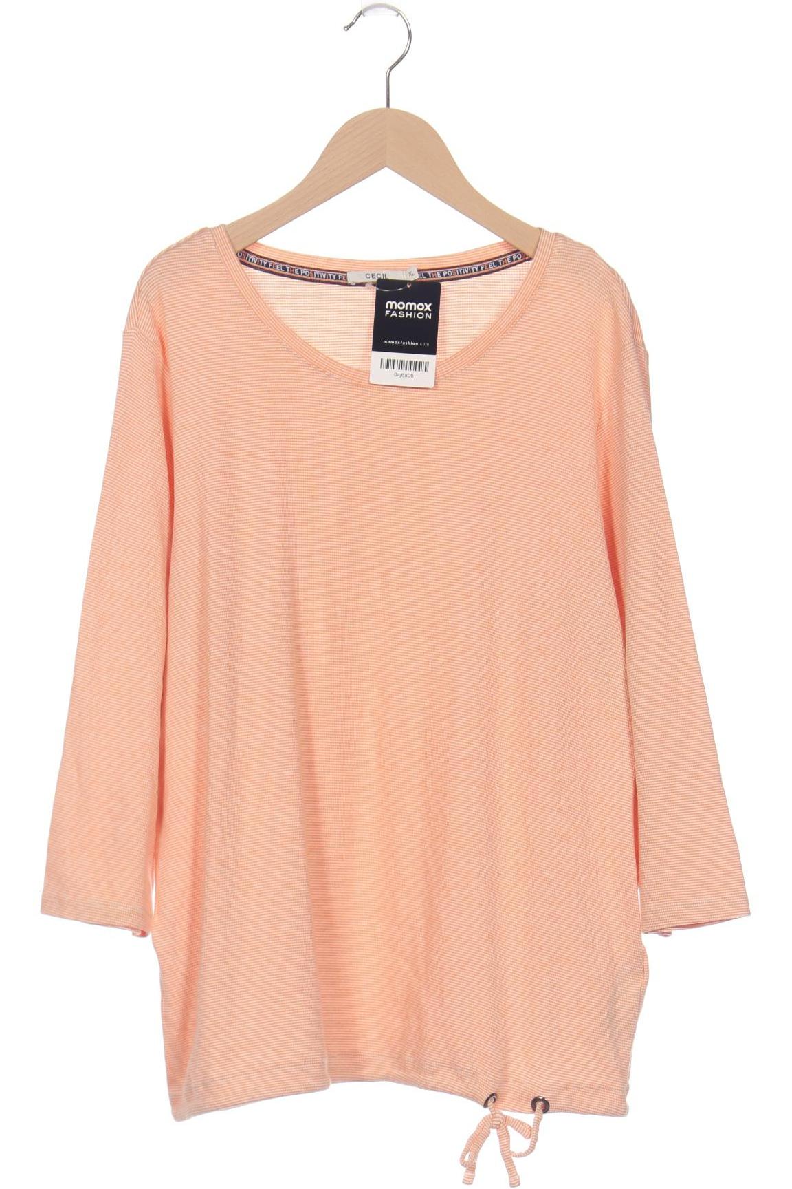 

Cecil Damen Langarmshirt, orange, Gr. 44