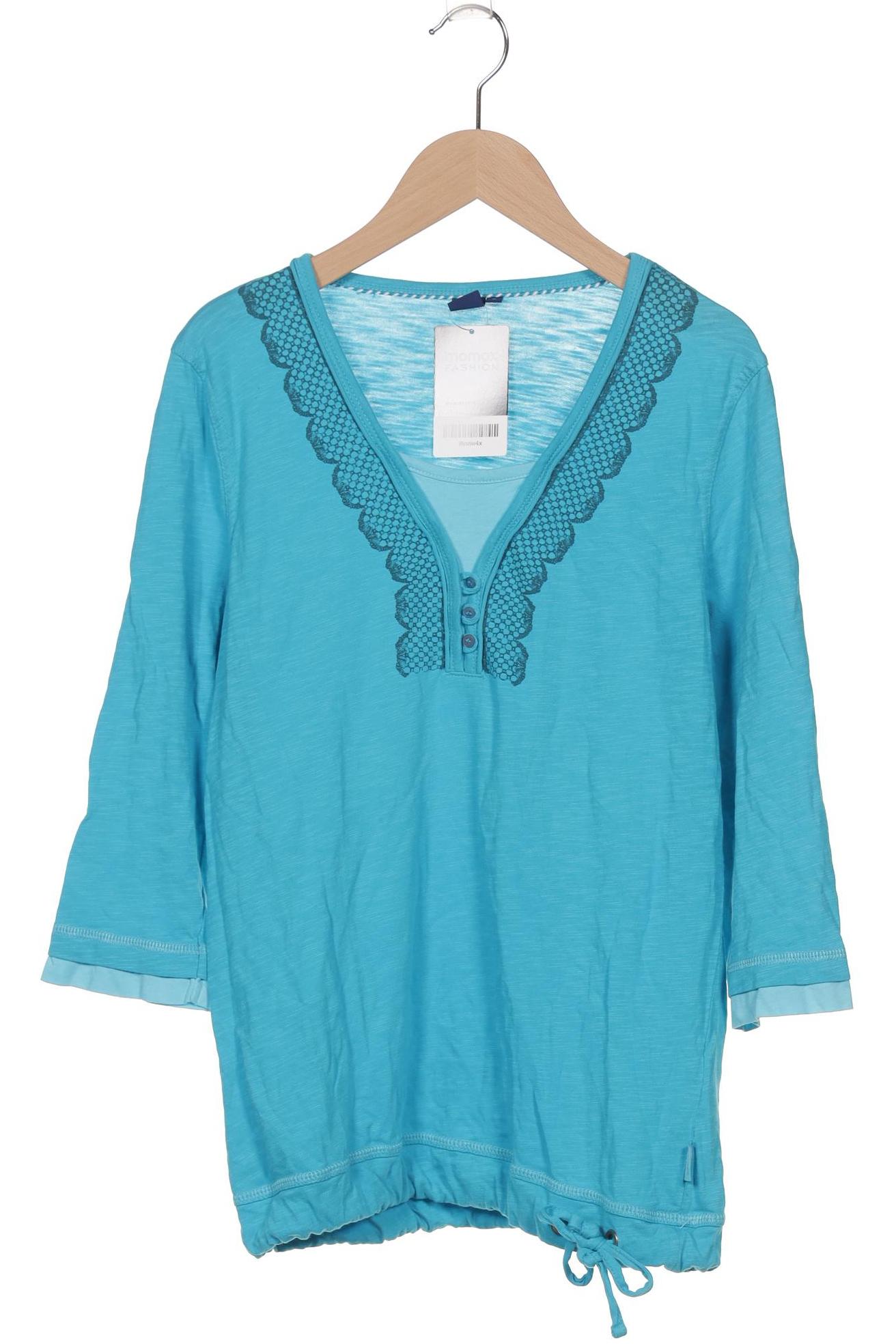 

Cecil Damen Langarmshirt, blau, Gr. 42