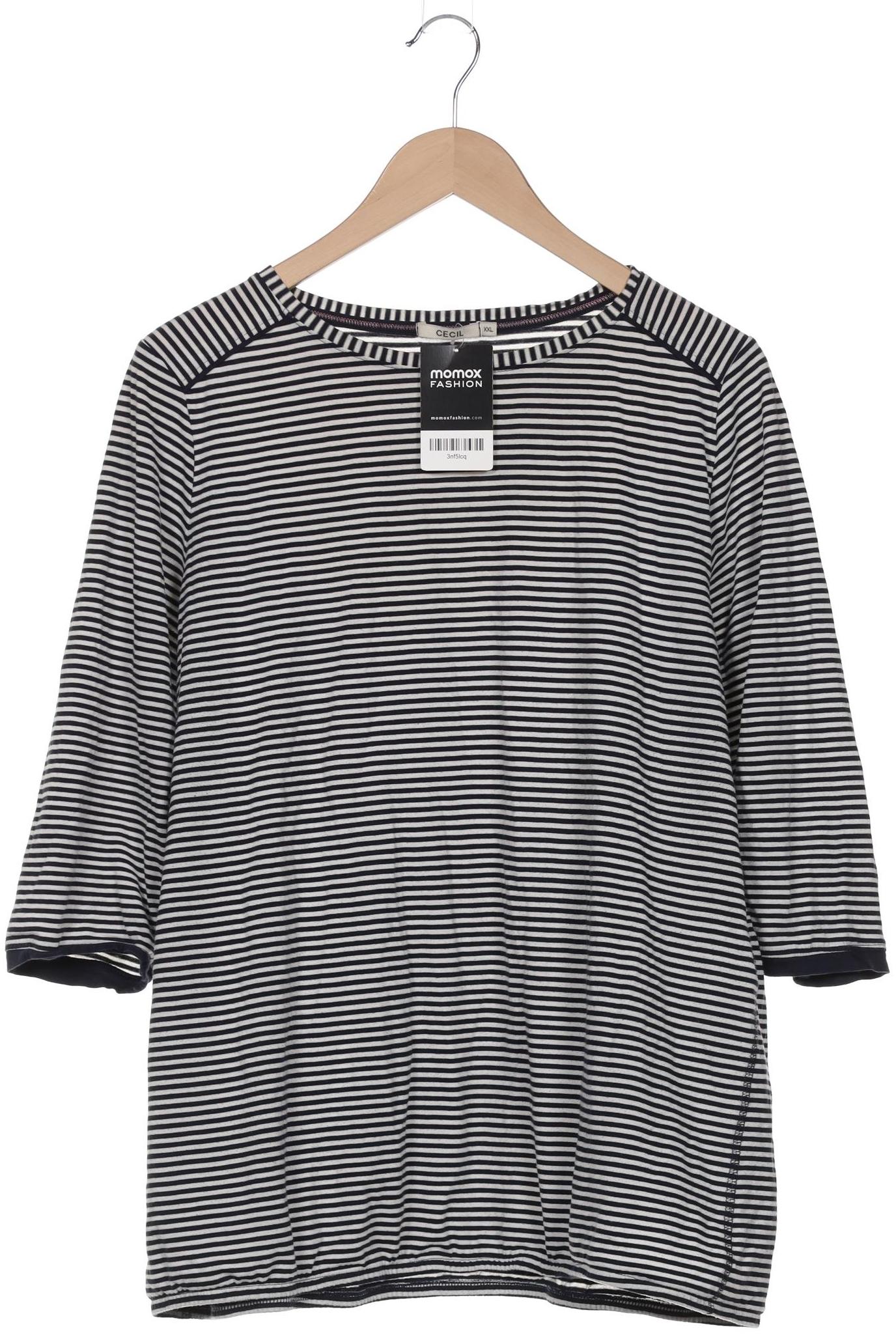 

Cecil Damen Langarmshirt, schwarz, Gr. 46