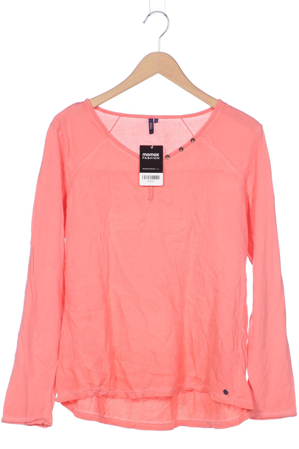 

Cecil Damen Langarmshirt, pink, Gr. 42